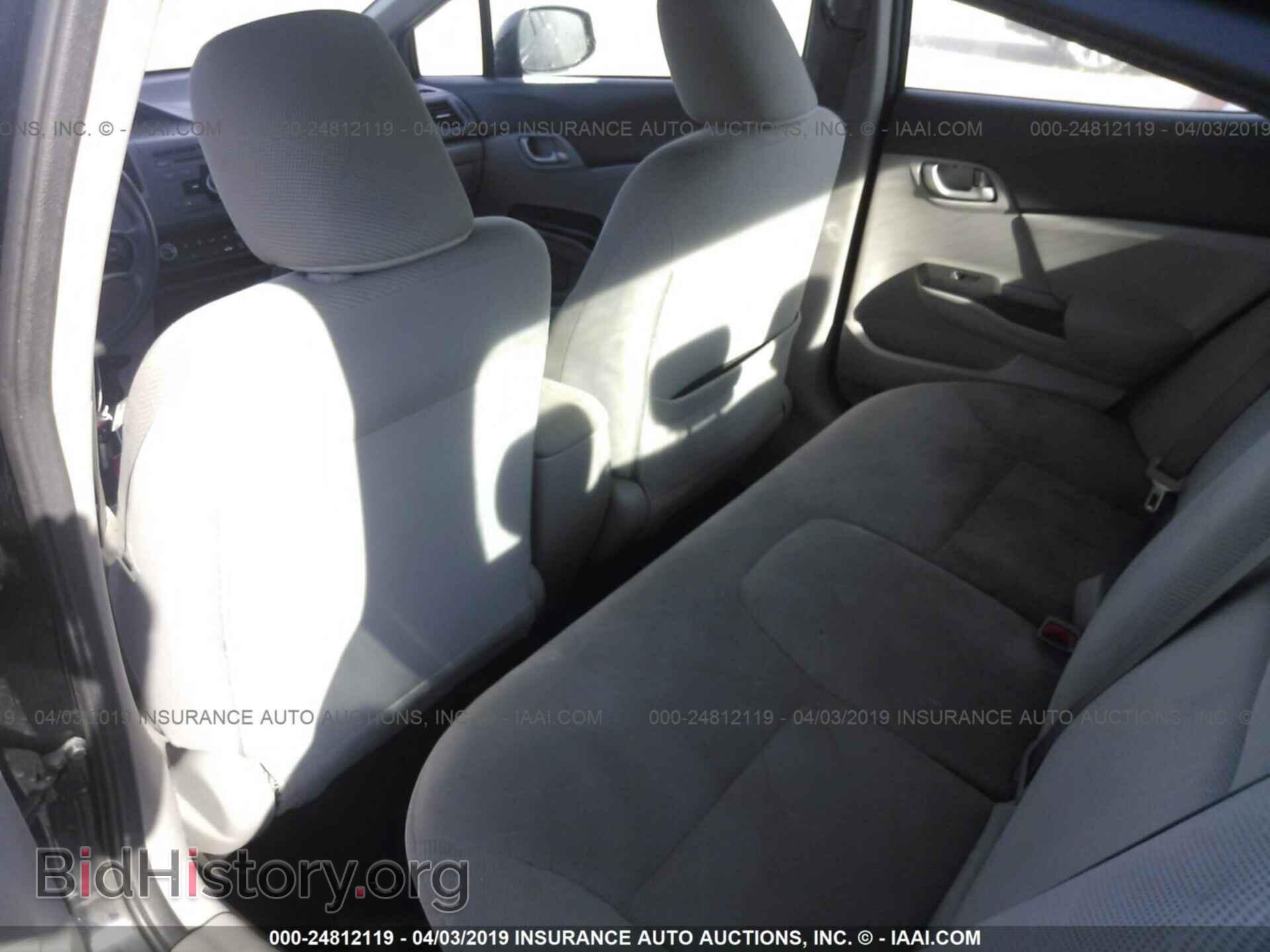 2012 HONDA CIVIC - VIN: 2HGFB2F53CH301043 - Фото 8