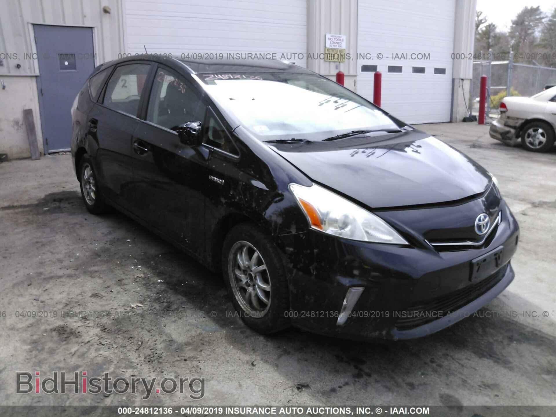 Photo JTDZN3EU3C3031011 - TOYOTA PRIUS V 2012