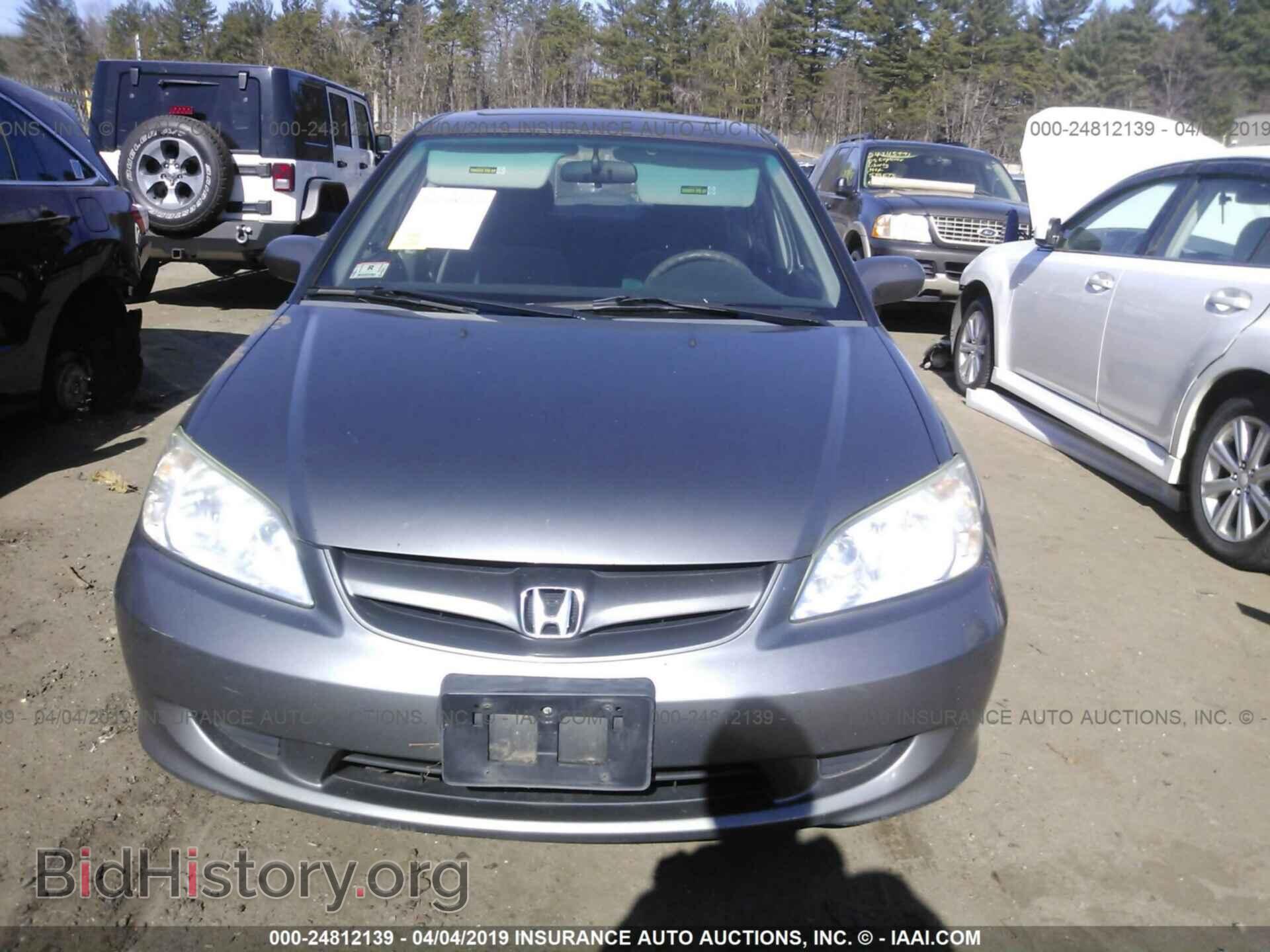 2005 HONDA CIVIC - VIN: 2HGES26775H597376 - Фото 6
