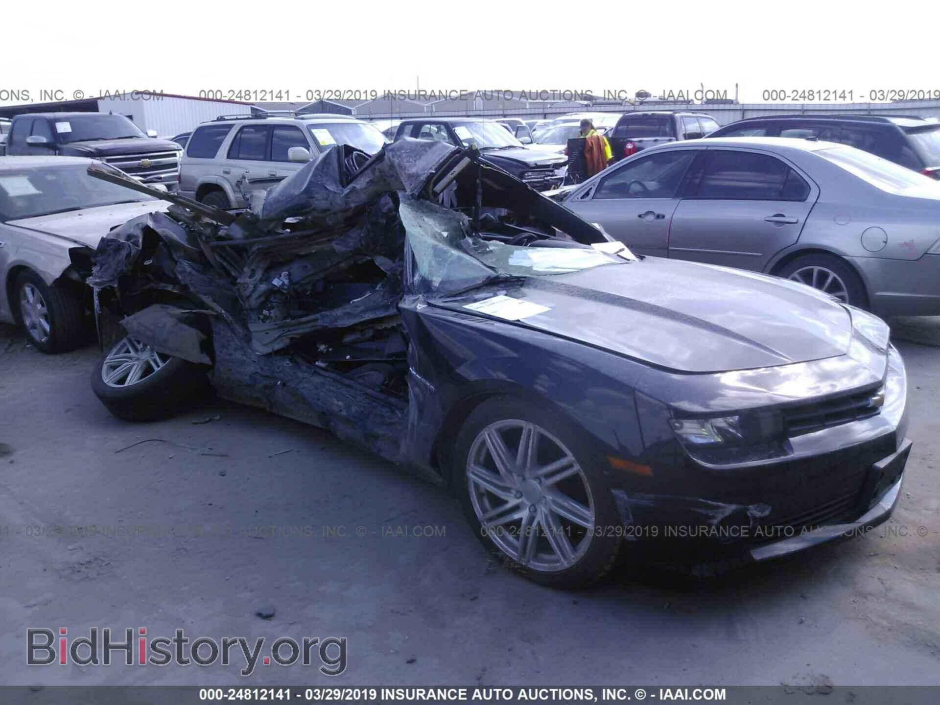 Фотография 2G1FB1E33E9240856 - CHEVROLET CAMARO 2014