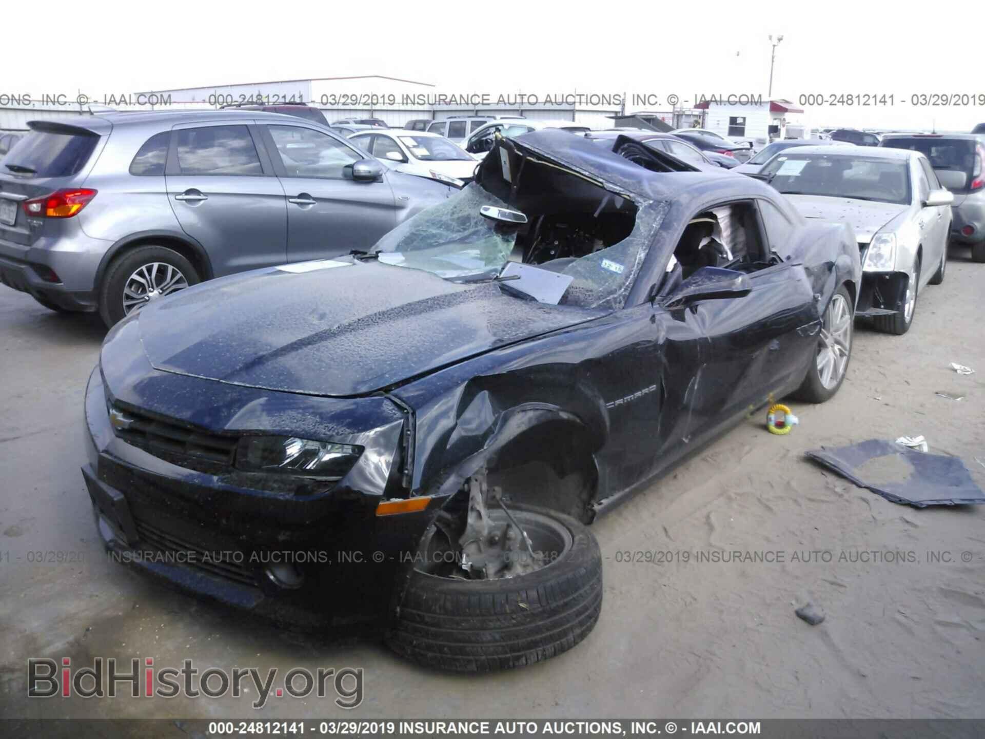2014 CHEVROLET CAMARO - VIN: 2G1FB1E33E9240856 - Фото 2
