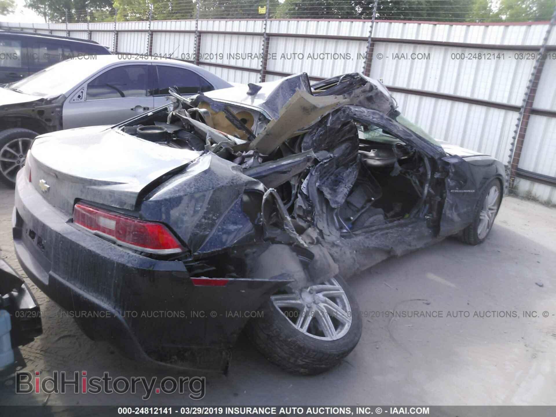 2014 CHEVROLET CAMARO - VIN: 2G1FB1E33E9240856 - Фото 4