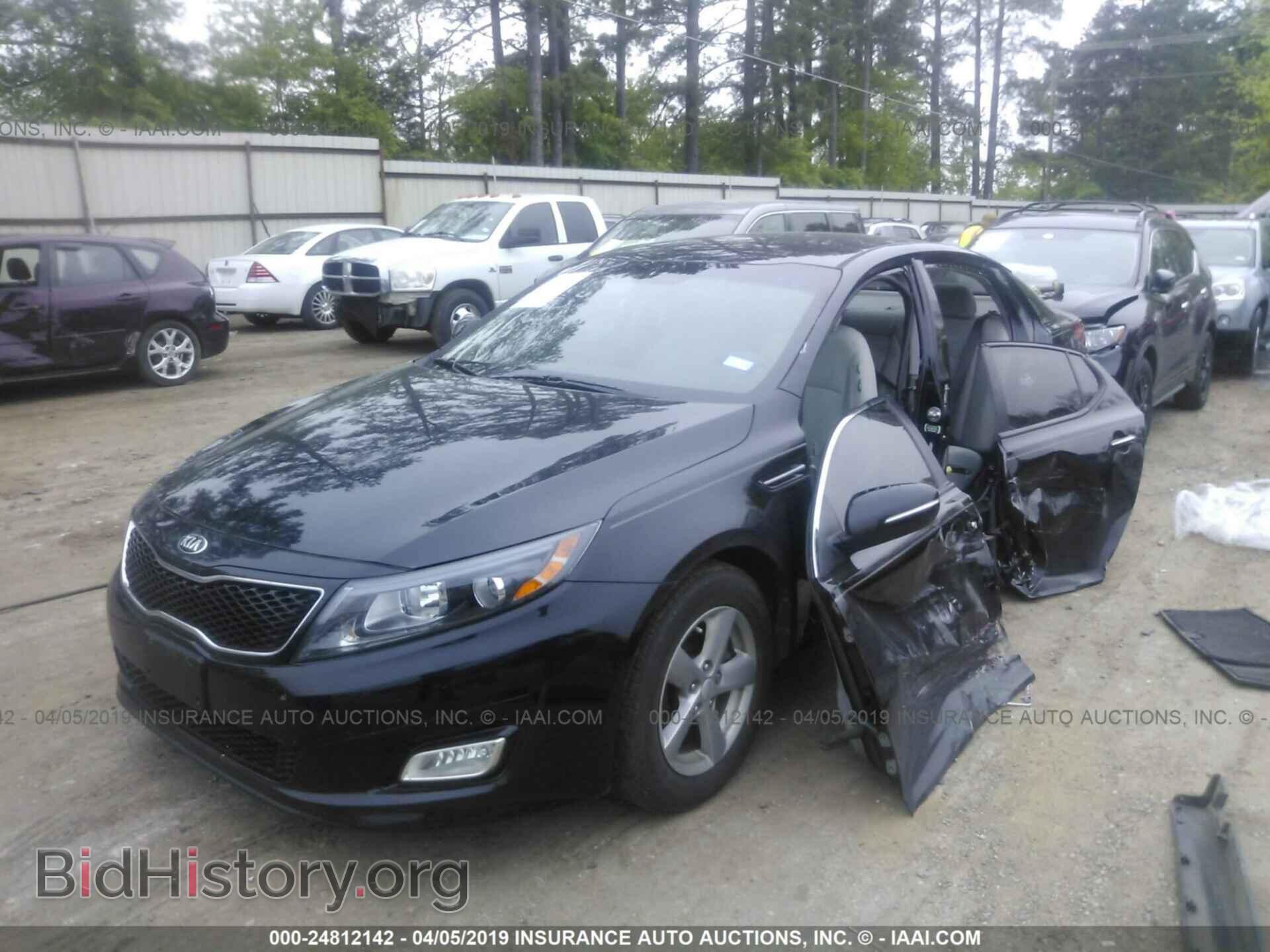2014 KIA OPTIMA - VIN: 5XXGM4A72EG323560 - Фото 2