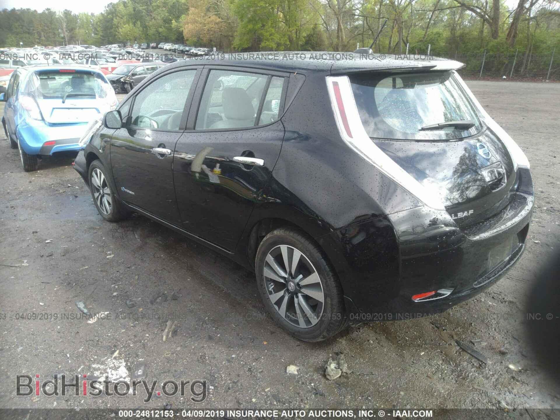2015 NISSAN LEAF - VIN: 1N4AZ0CP3FC325855 - Фото 3