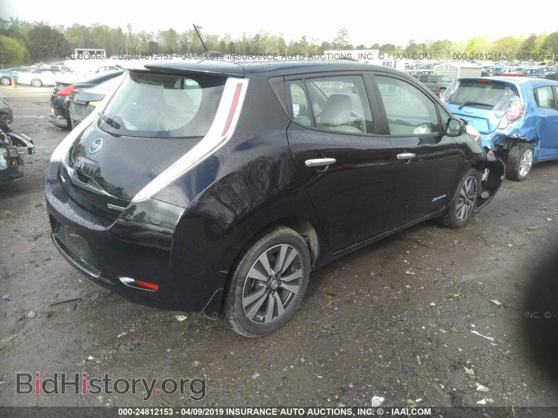 2015 NISSAN LEAF - VIN: 1N4AZ0CP3FC325855 - Фото 4