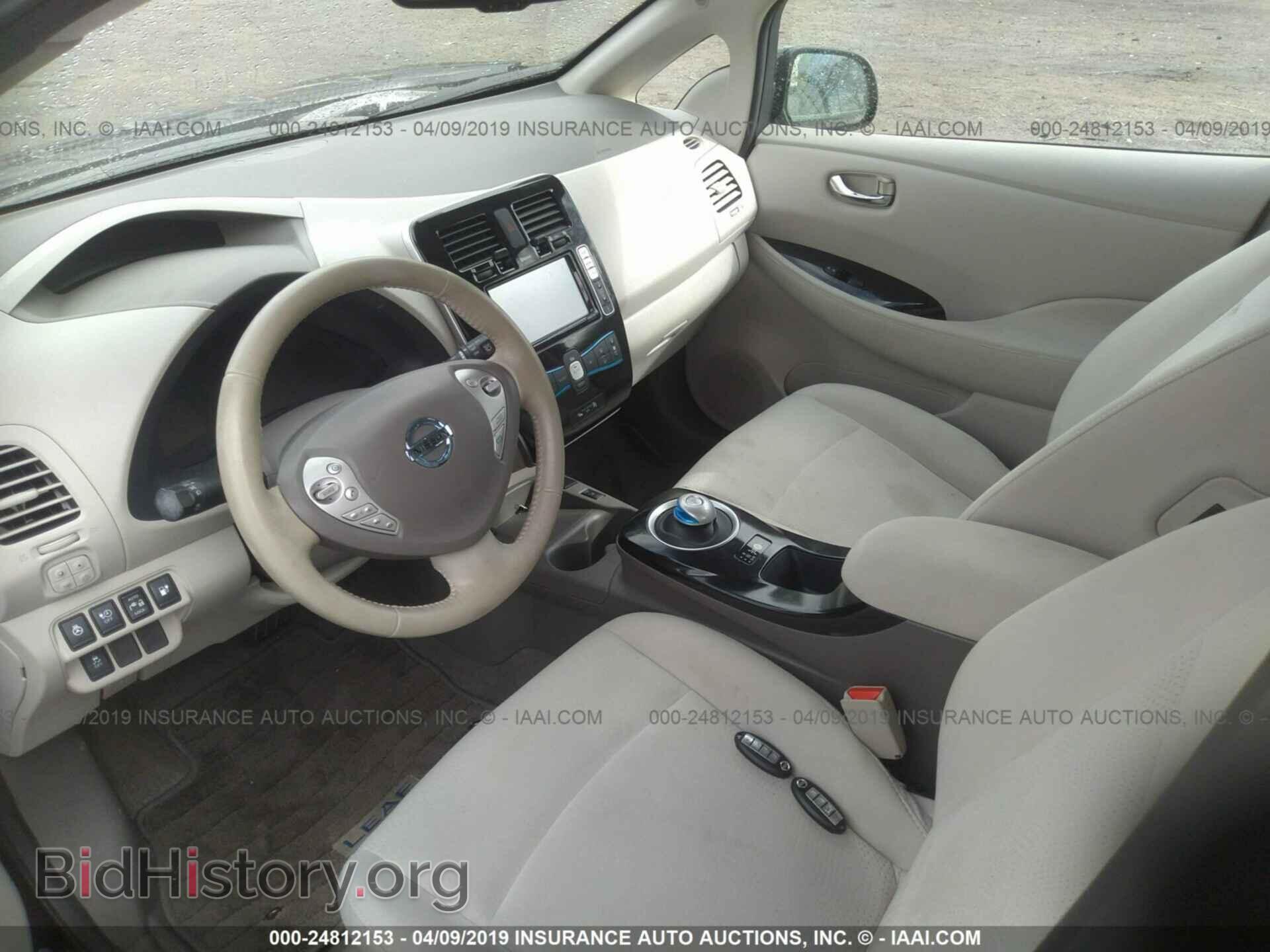 2015 NISSAN LEAF - VIN: 1N4AZ0CP3FC325855 - Фото 5