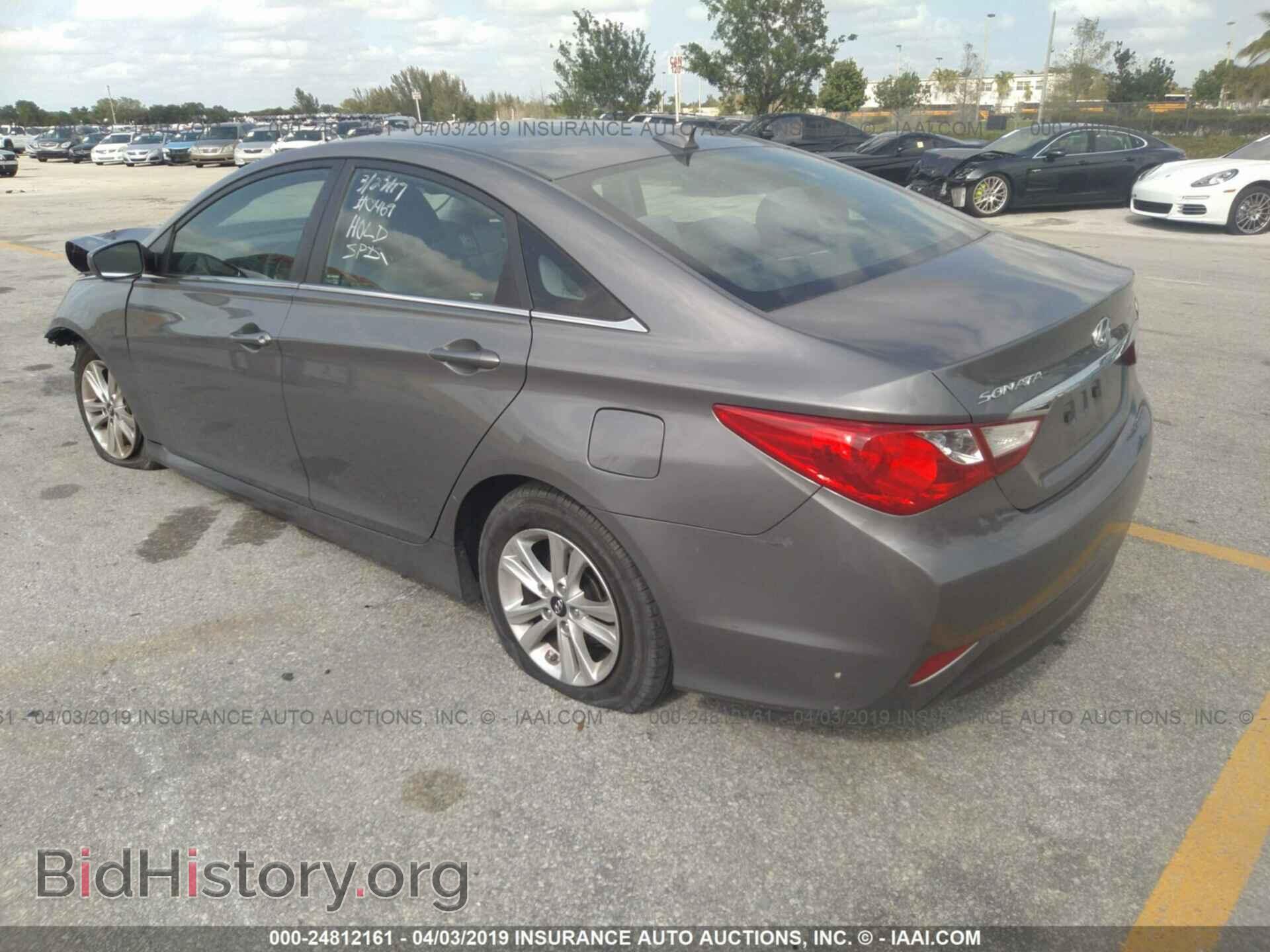 2014 HYUNDAI SONATA - VIN: 5NPEB4AC6EH910469 - Фото 3