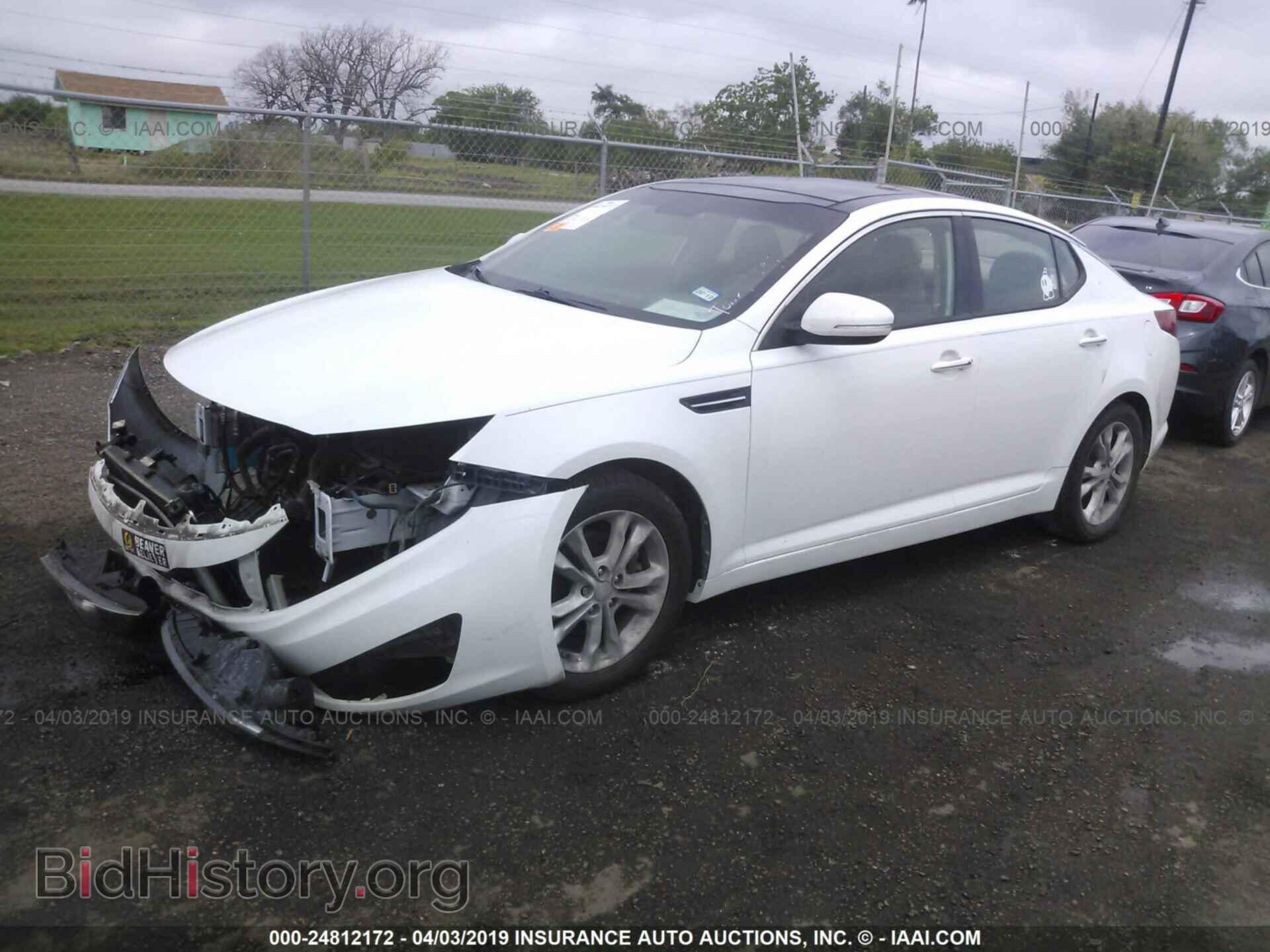 2012 KIA OPTIMA - VIN: 5XXGN4A73CG035556 - Фото 2