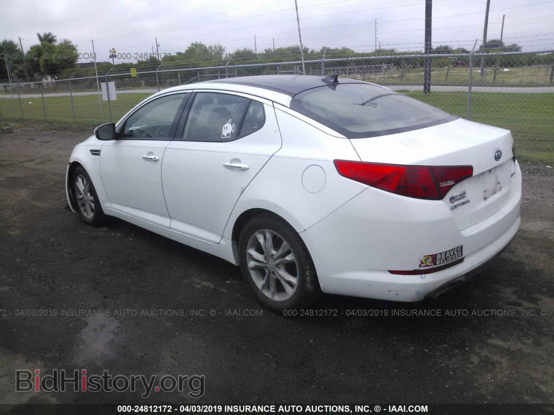 2012 KIA OPTIMA - VIN: 5XXGN4A73CG035556 - Фото 3