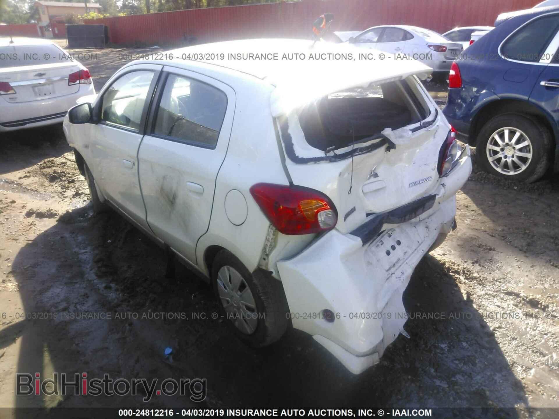 2015 MITSUBISHI MIRAGE - VIN: ML32A3HJ4FH039109 - Фото 3