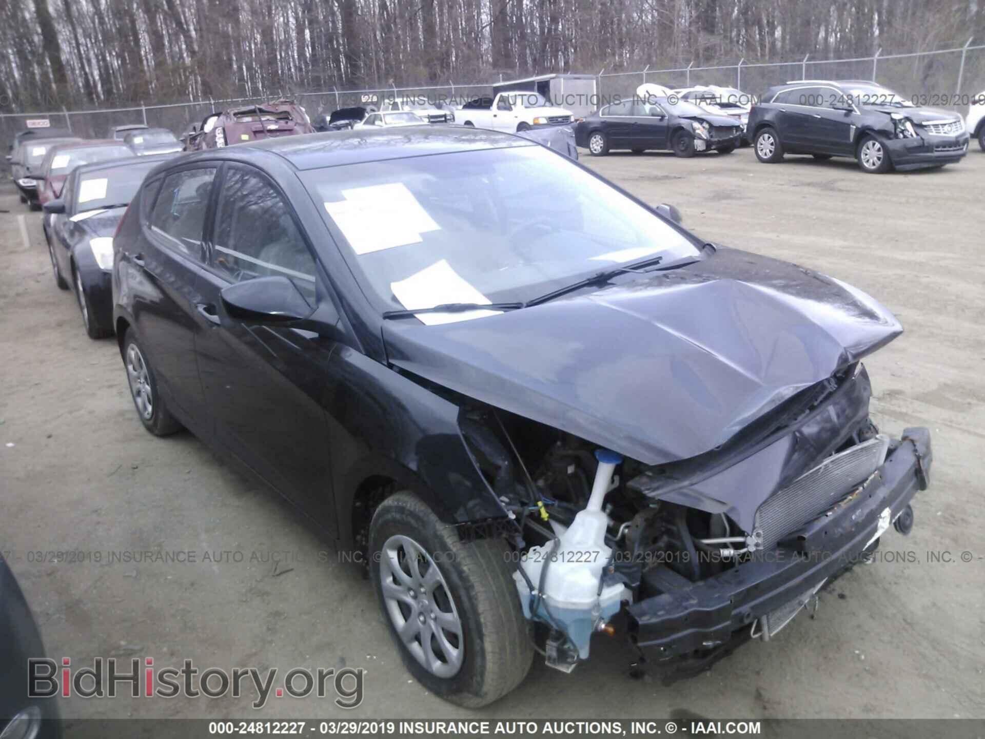 Фотография KMHCT5AE6CU039891 - HYUNDAI ACCENT 2012