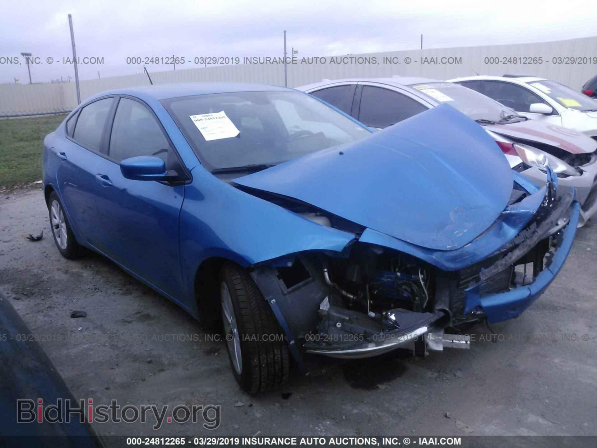 Фотография 1C3CDFDH8FD252556 - DODGE DART 2015