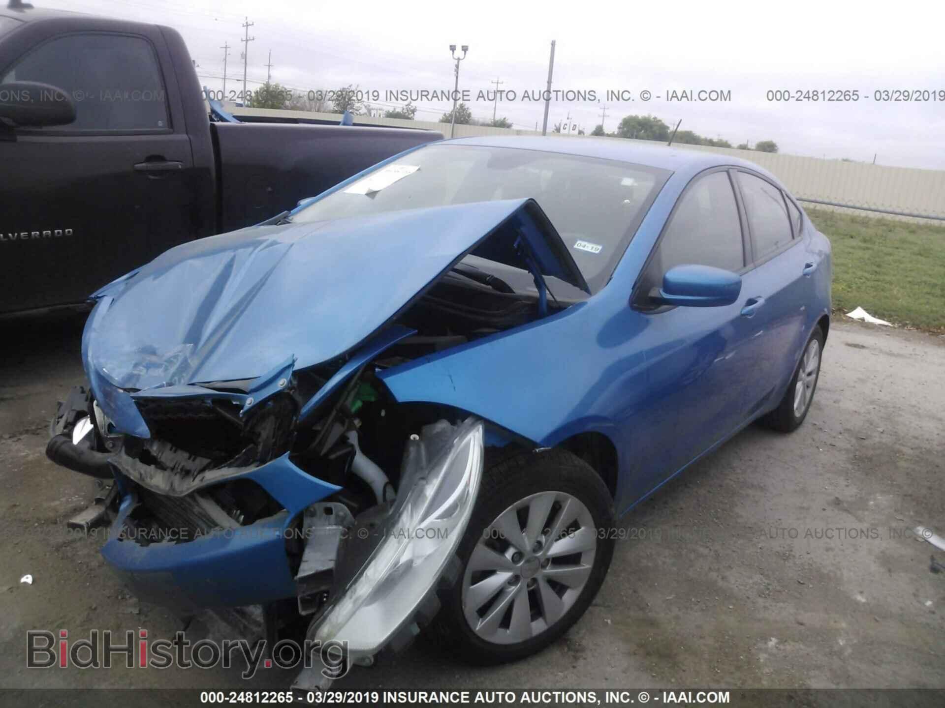 2015 DODGE DART - VIN: 1C3CDFDH8FD252556 - Фото 2