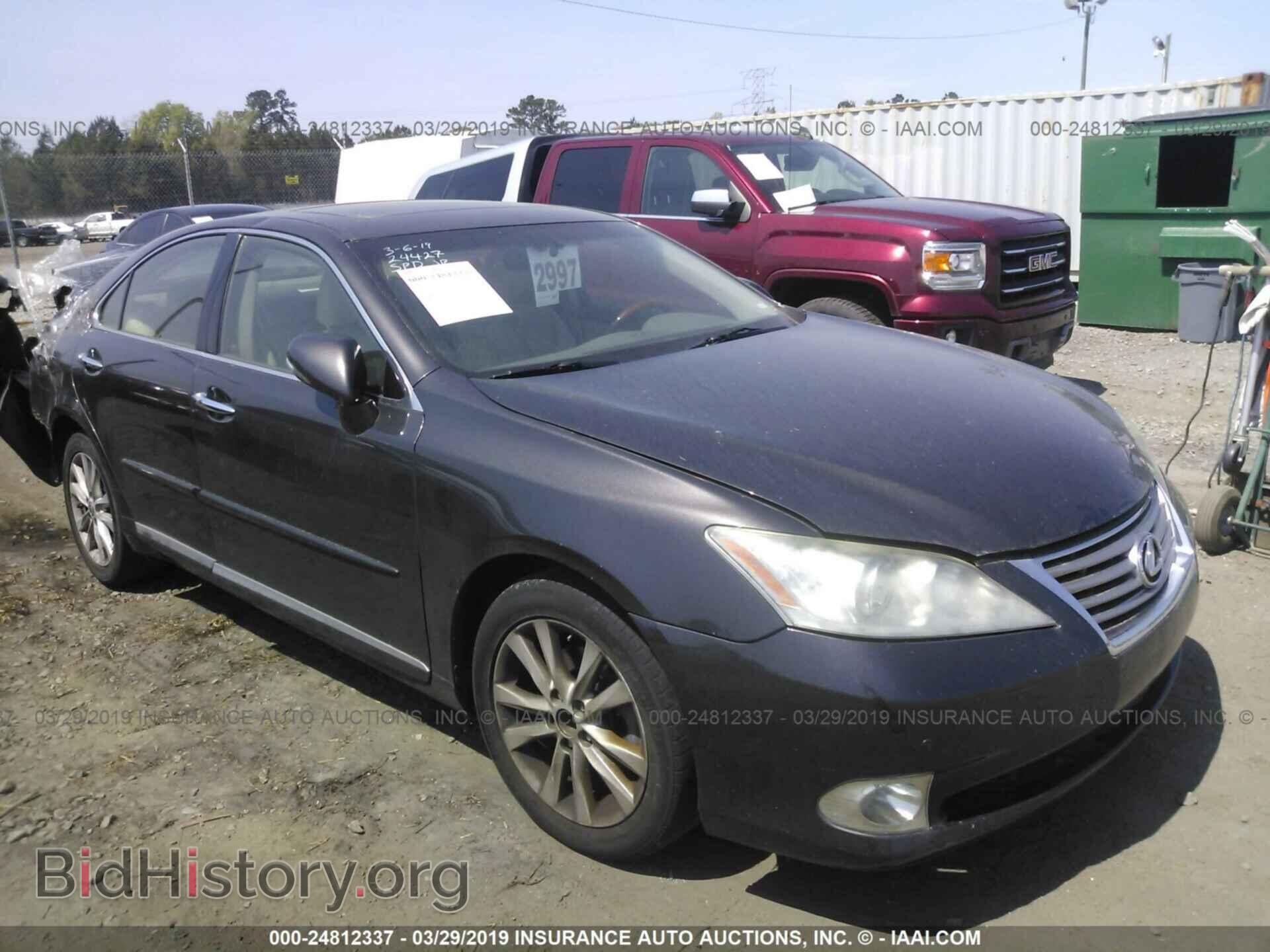 Photo JTHBK1EG3B2464162 - LEXUS ES 2011