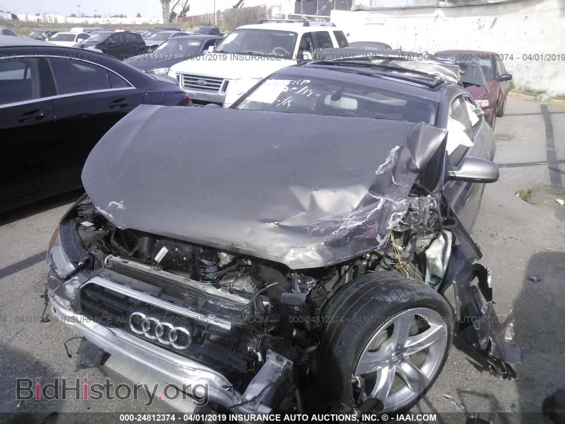 2014 AUDI A5 - VIN: WAUCFAFR4EA012593 - Photo 2