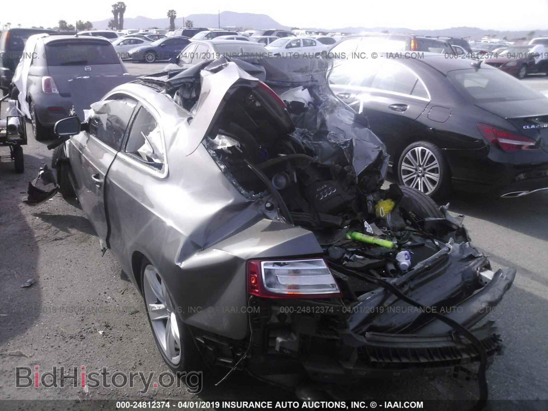 2014 AUDI A5 - VIN: WAUCFAFR4EA012593 - Photo 3