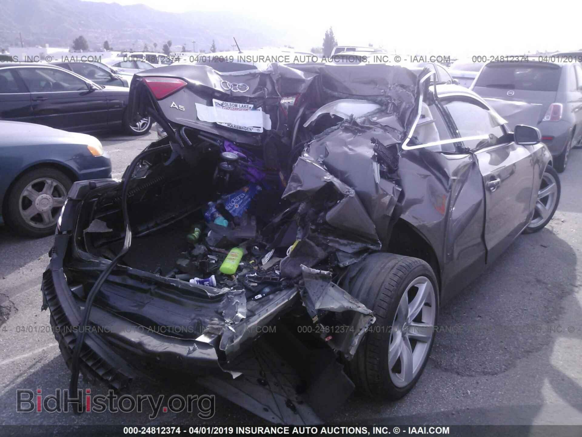 2014 AUDI A5 - VIN: WAUCFAFR4EA012593 - Photo 4