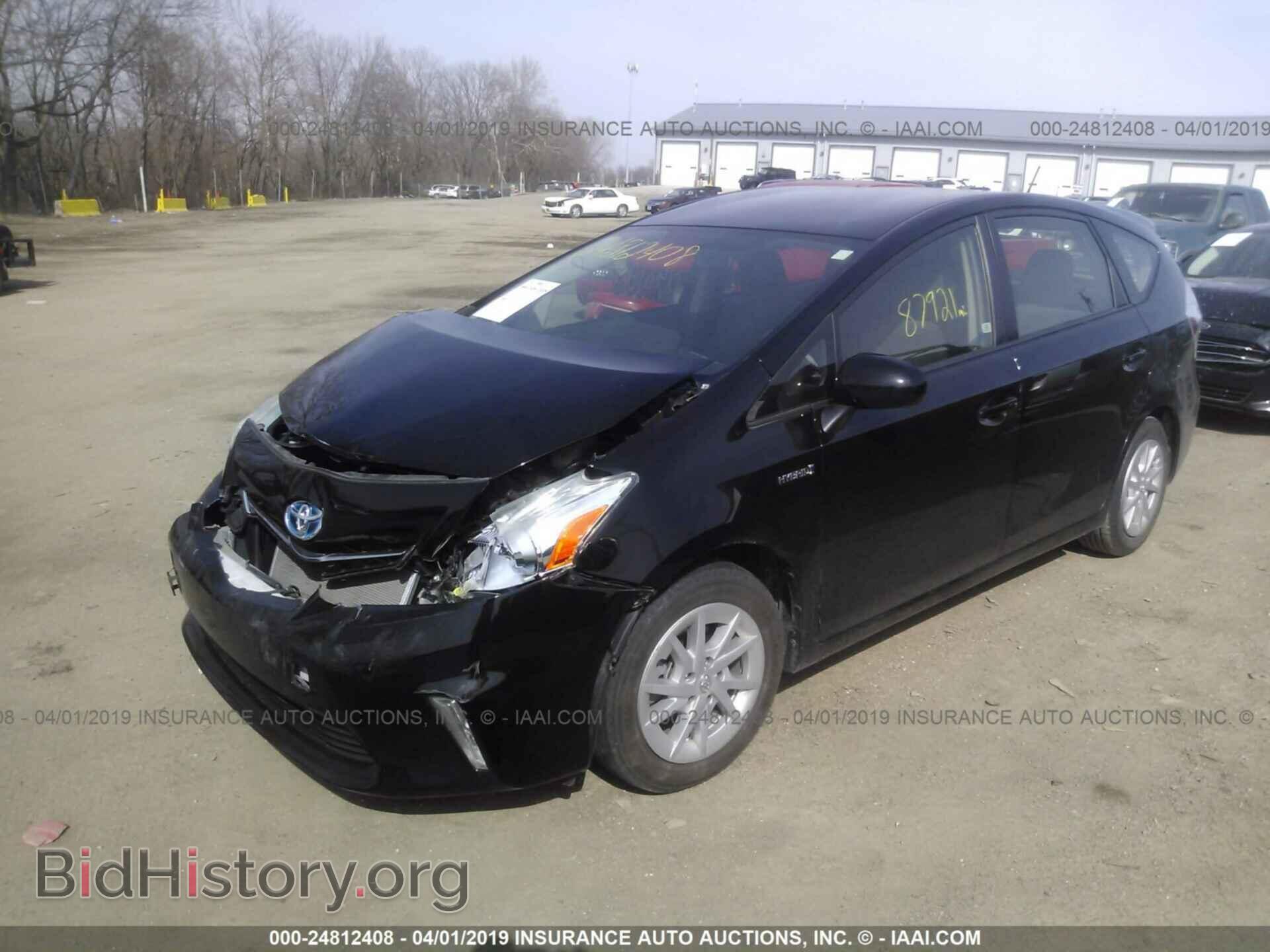 2014 TOYOTA PRIUS V - VIN: JTDZN3EU8E3310196 - Фото 2