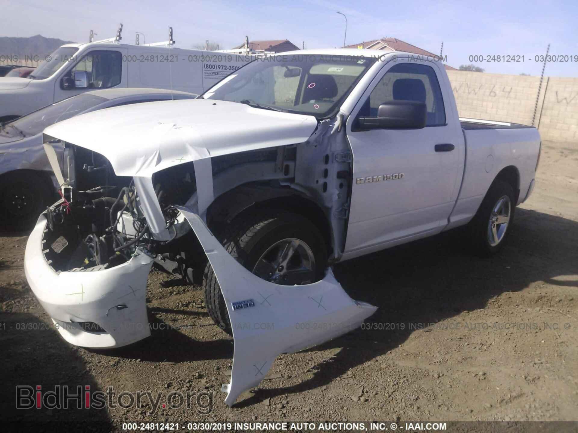 2012 DODGE RAM 1500 - VIN: 3C6JD6ATXCG272955 - Фото 2