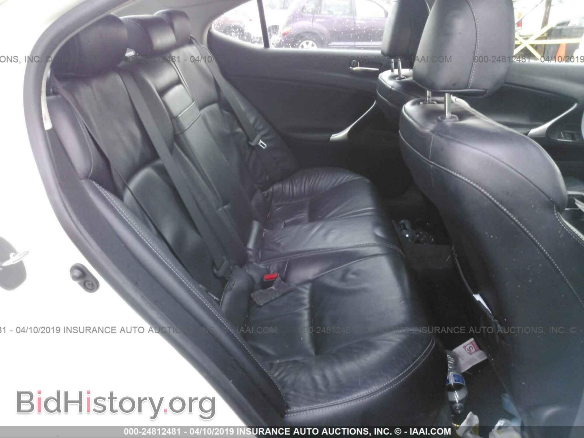 2009 LEXUS IS - VIN: JTHBK262295102731 - Фото 8
