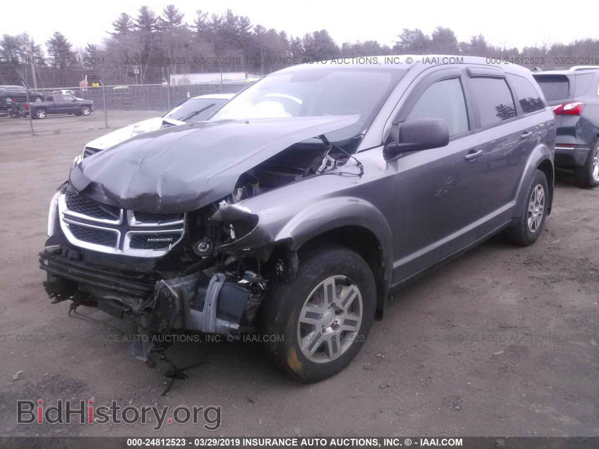 2012 DODGE JOURNEY - VIN: 3C4PDCAB3CT198522 - Фото 2