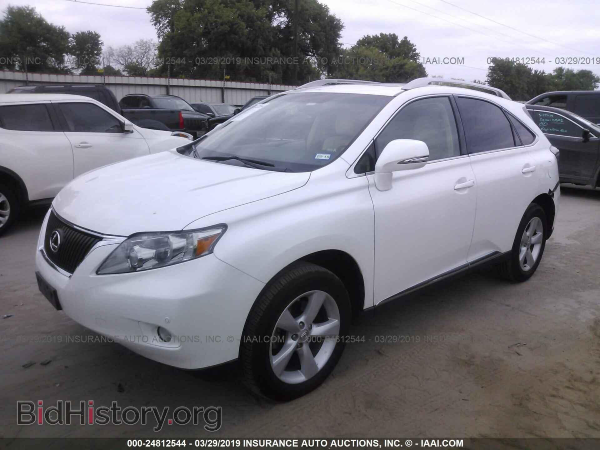 2011 LEXUS RX - VIN: 2T2BK1BA2BC116531 - Фото 2