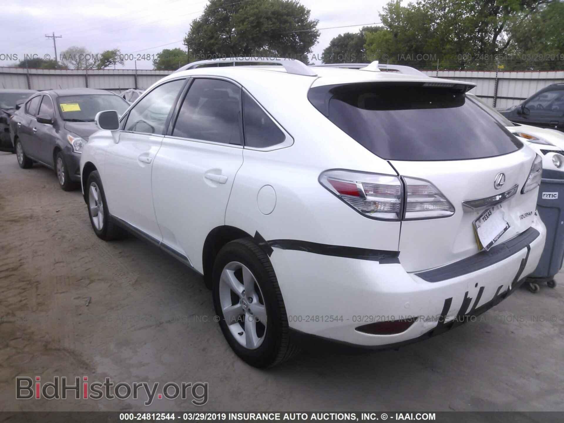 2011 LEXUS RX - VIN: 2T2BK1BA2BC116531 - Фото 3
