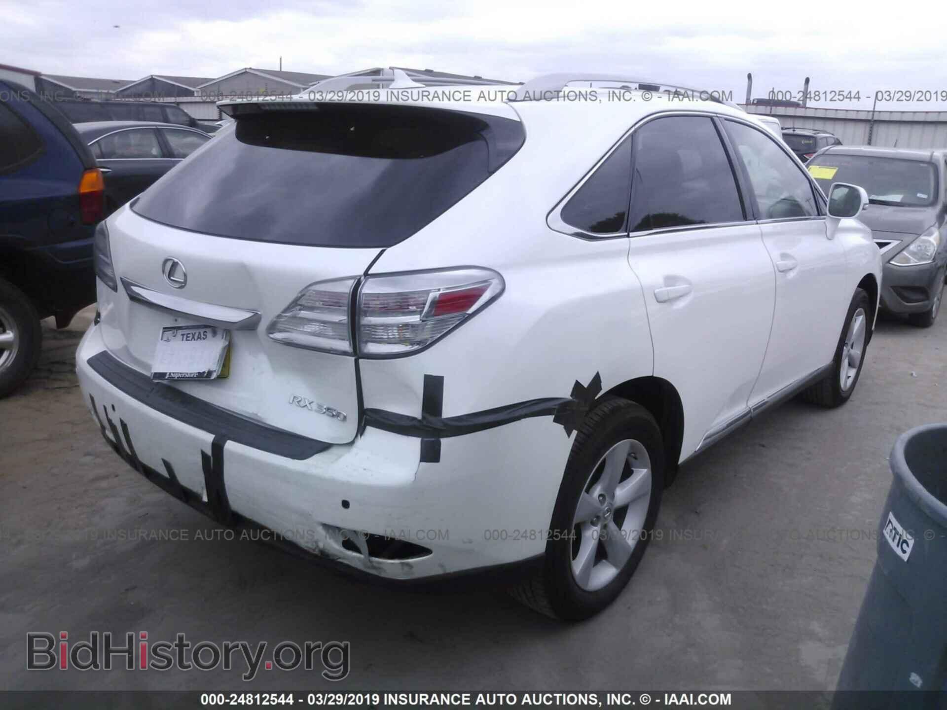 2011 LEXUS RX - VIN: 2T2BK1BA2BC116531 - Фото 4