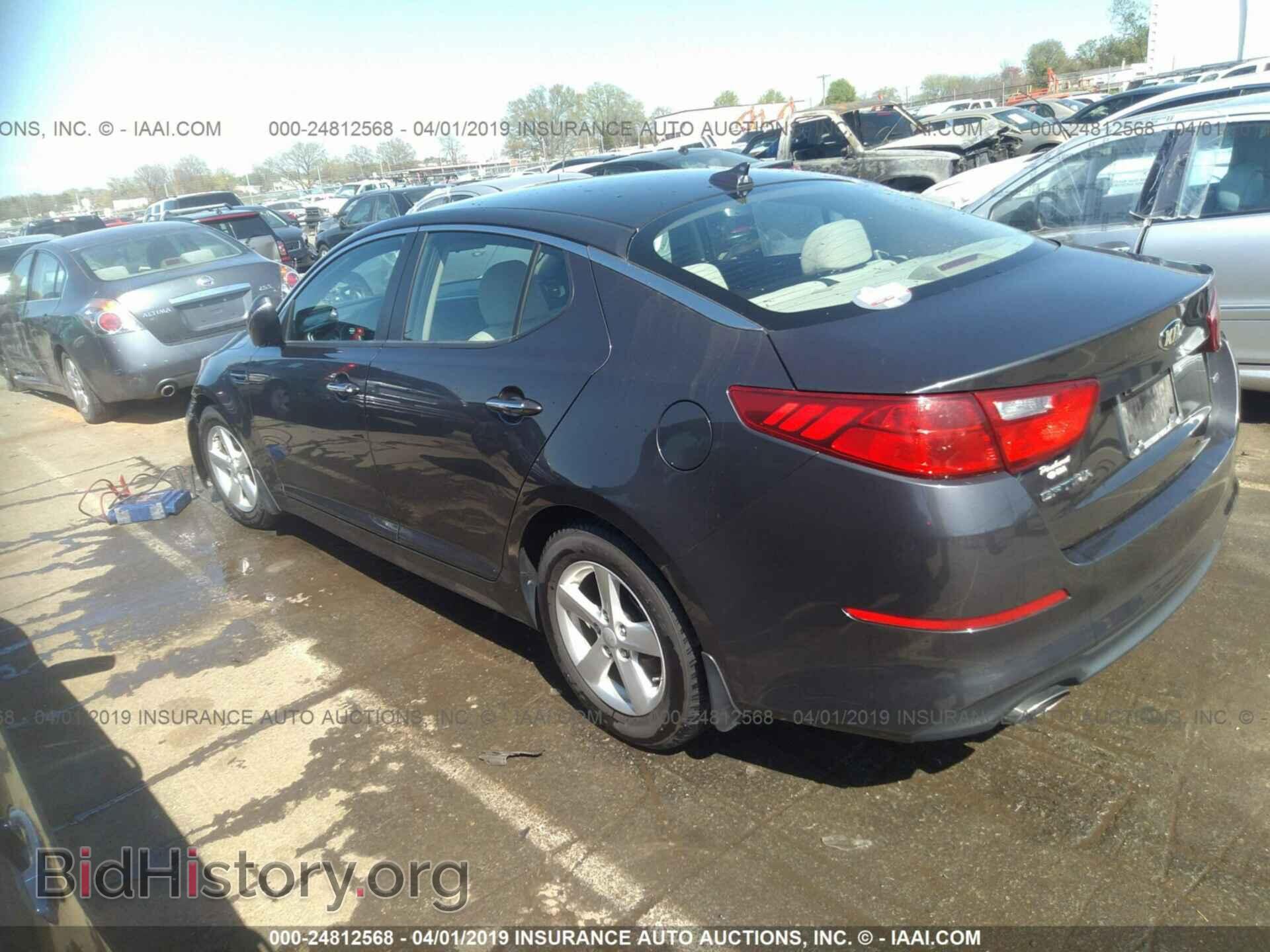 2015 KIA OPTIMA - VIN: KNAGM4A70F5639543 - Photo 3