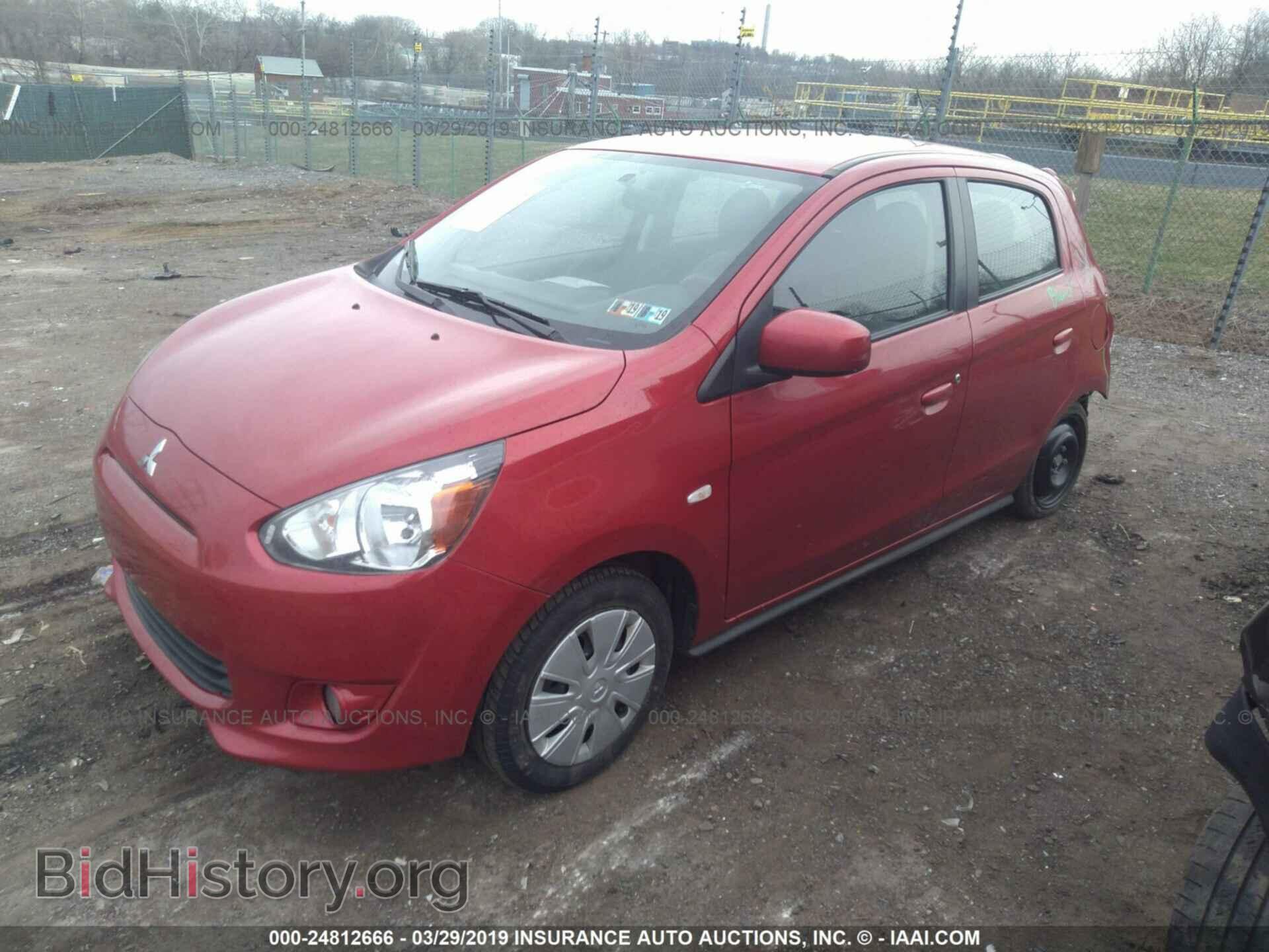 2015 MITSUBISHI MIRAGE - VIN: ML32A3HJ6FH004068 - Фото 2