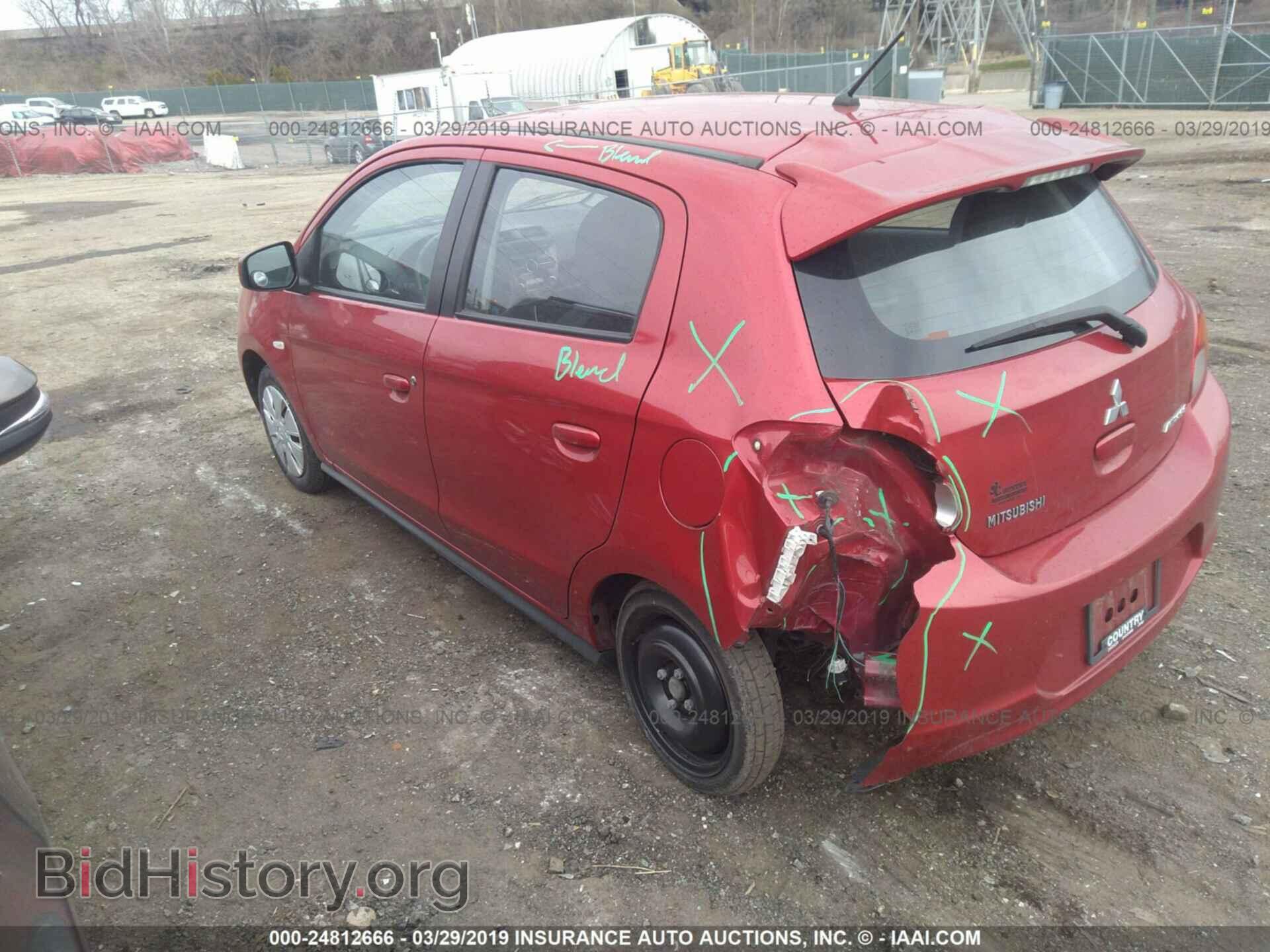 2015 MITSUBISHI MIRAGE - VIN: ML32A3HJ6FH004068 - Фото 3
