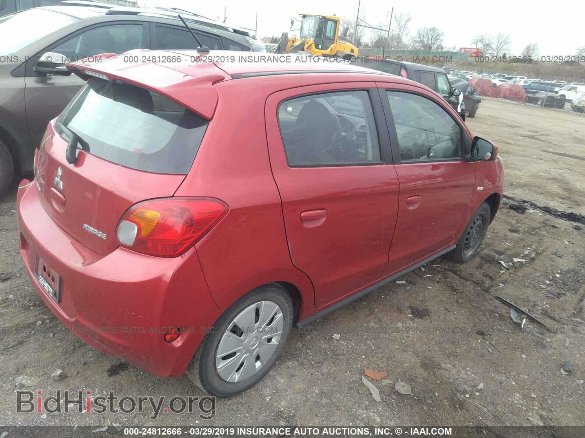 2015 MITSUBISHI MIRAGE - VIN: ML32A3HJ6FH004068 - Фото 4