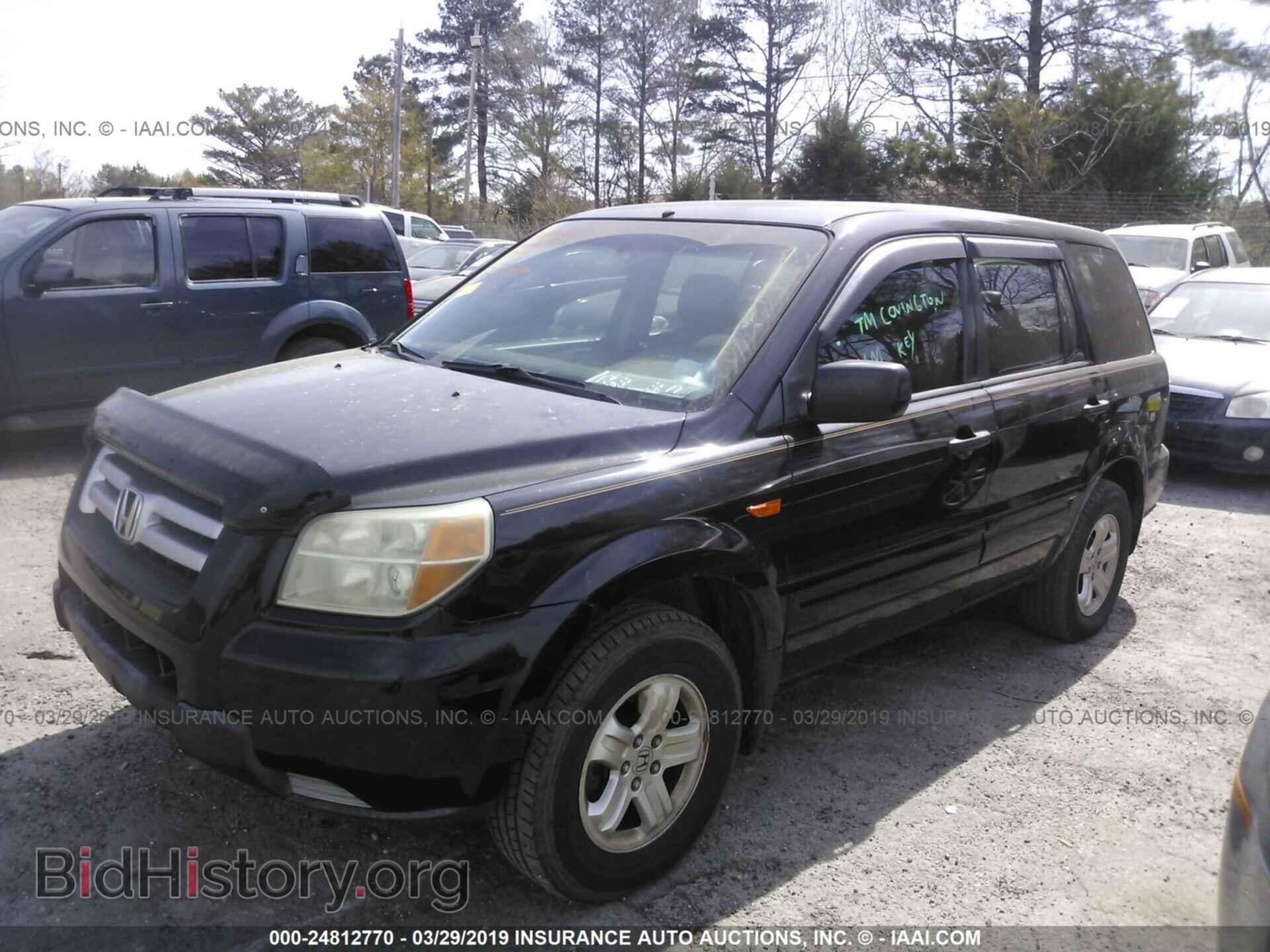 2007 HONDA PILOT - VIN: 5FNYF28167B024065 - Фото 2