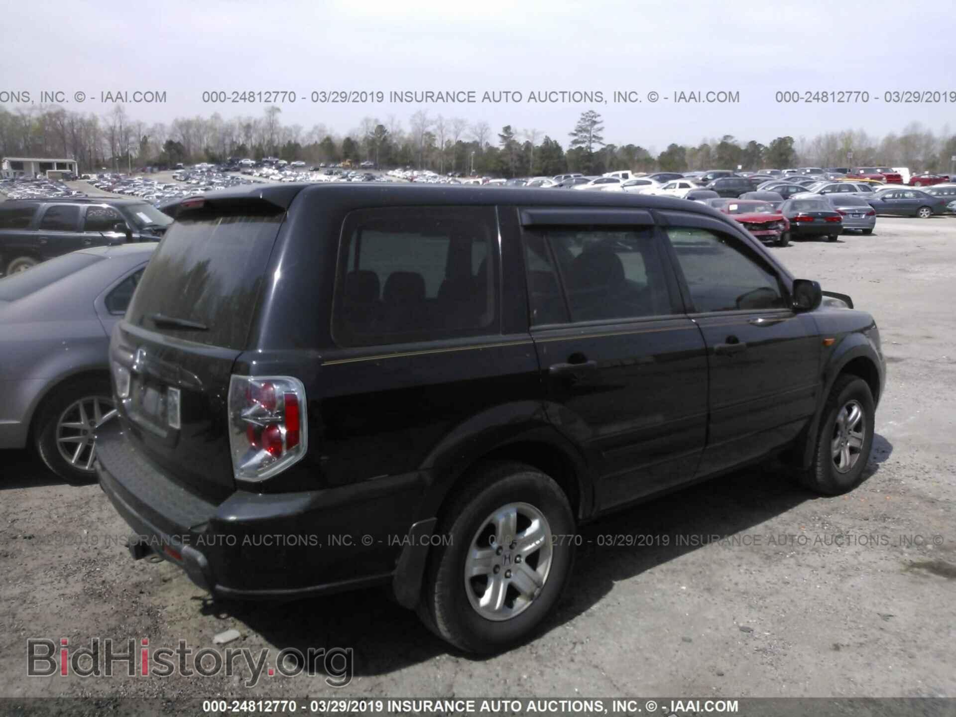 2007 HONDA PILOT - VIN: 5FNYF28167B024065 - Фото 4