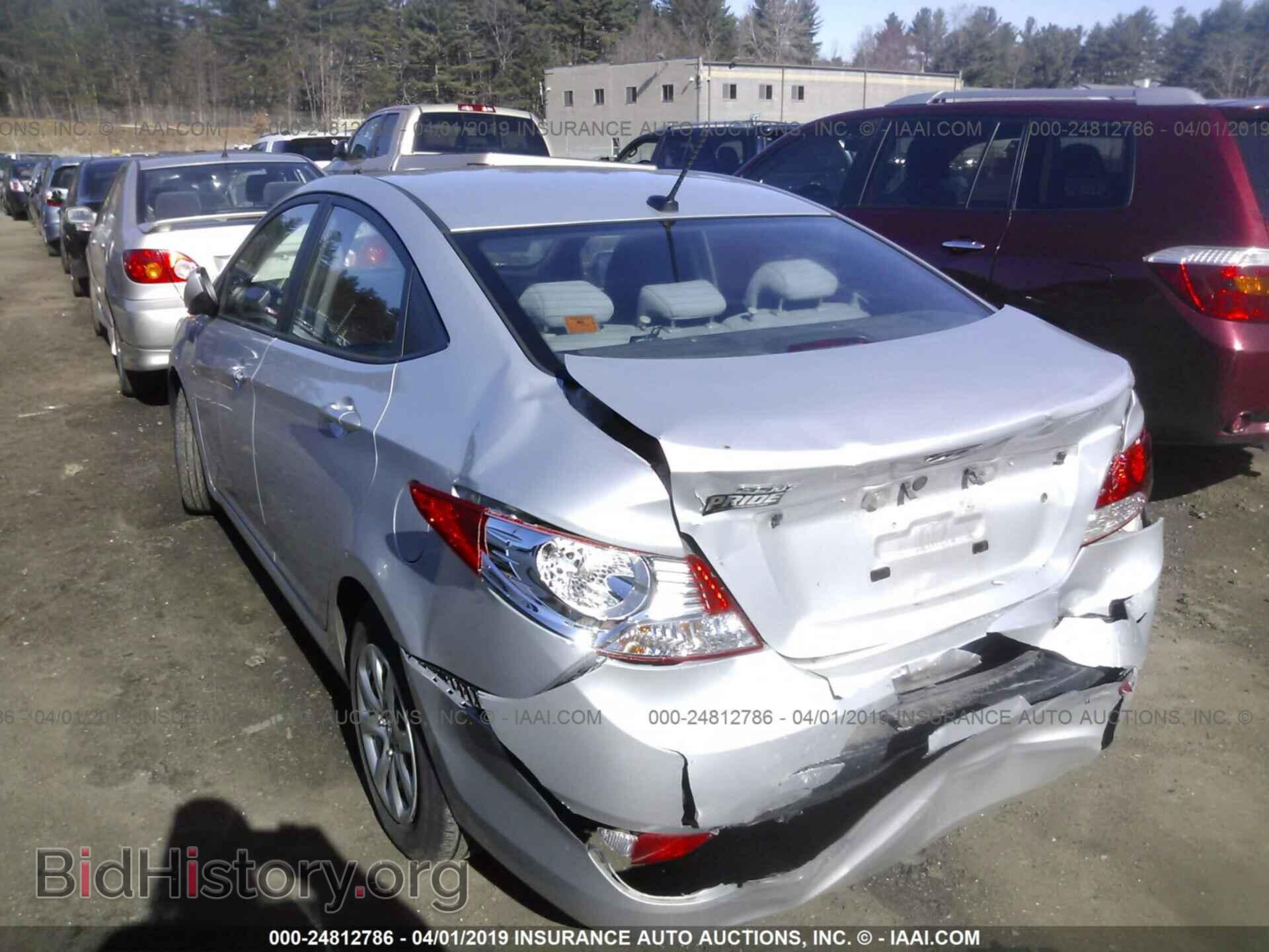 2013 HYUNDAI ACCENT - VIN: KMHCT4AEXDU515345 - Фото 3