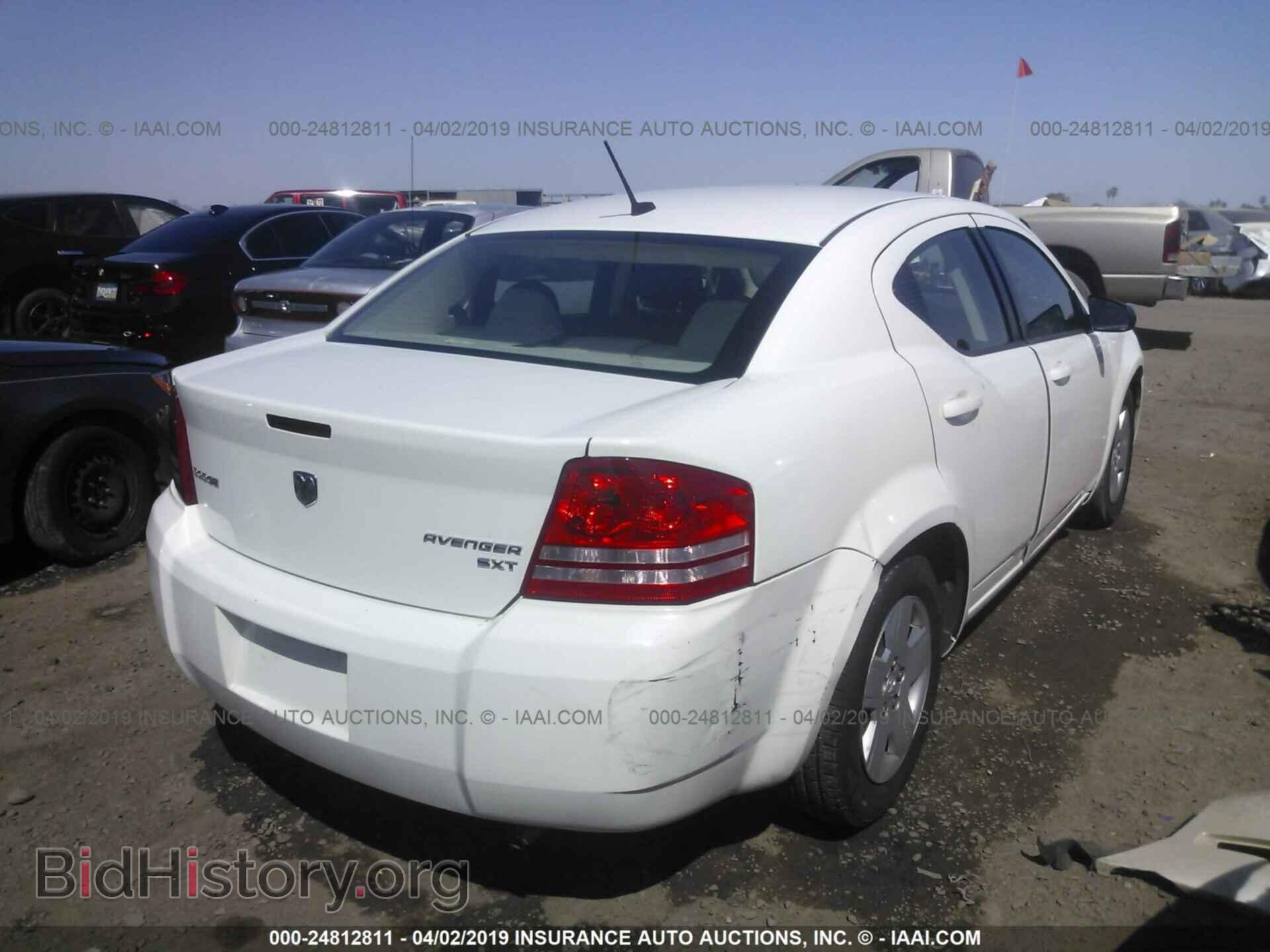 2010 DODGE AVENGER - VIN: 1B3CC4FB8AN107310 - Фото 4
