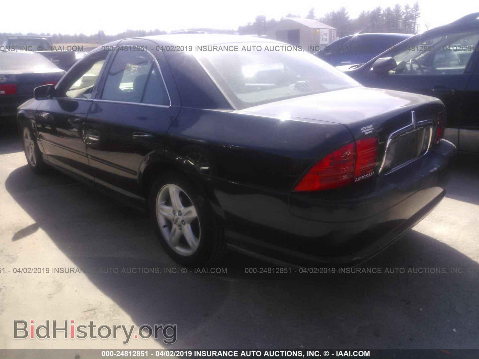 2002 LINCOLN LS - VIN: 1LNHM87A82Y708260 - Фото 3