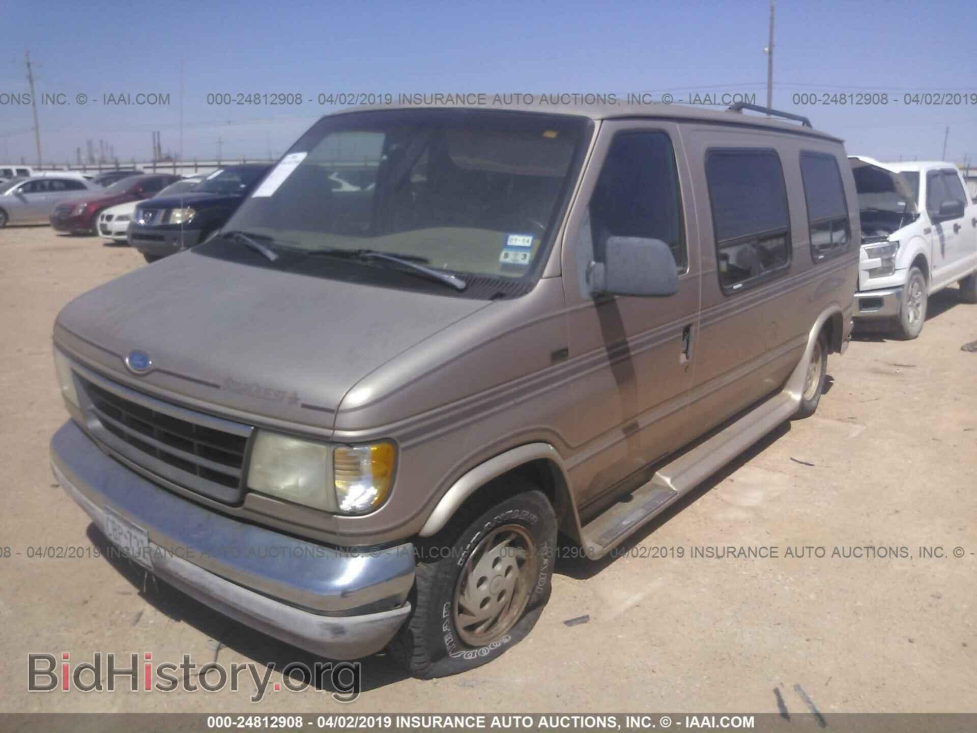 1992 FORD ECONOLINE - VIN: 1FDEE14H1NHB26420 - Фото 2