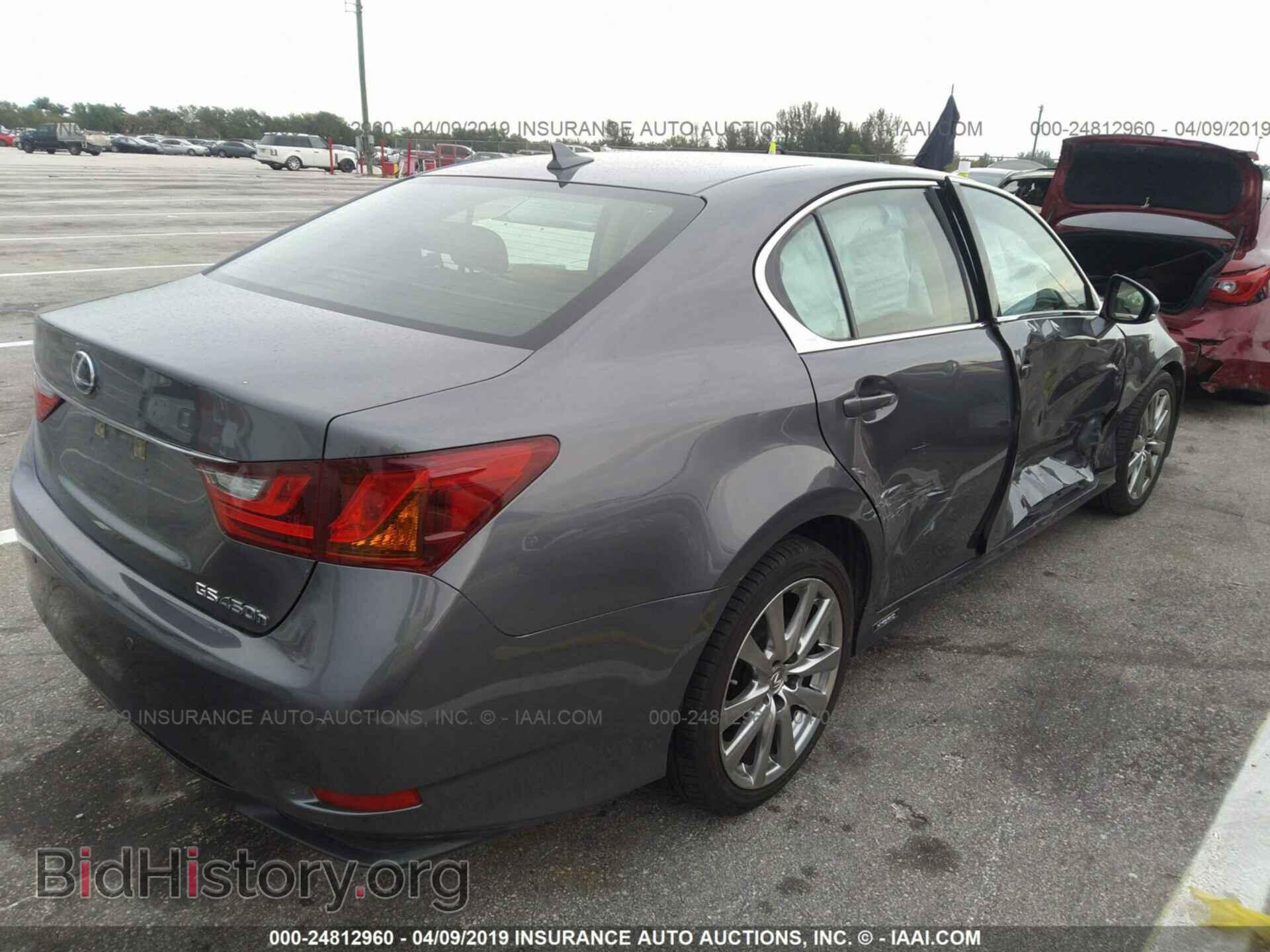2013 LEXUS GS - VIN: JTHBS1BL5D5001426 - Фото 4