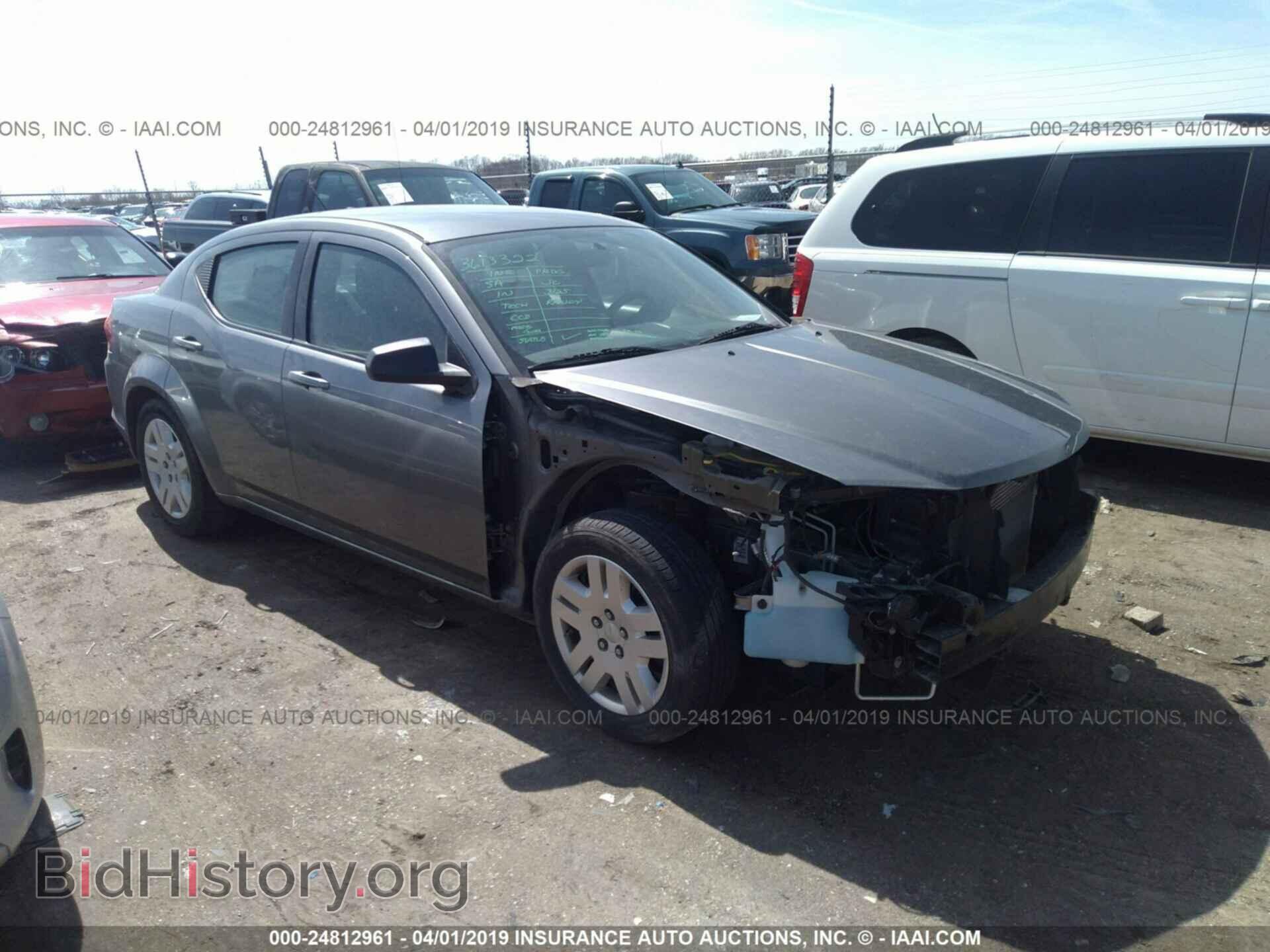 Photo 1C3CDZAB3DN632252 - DODGE AVENGER 2013
