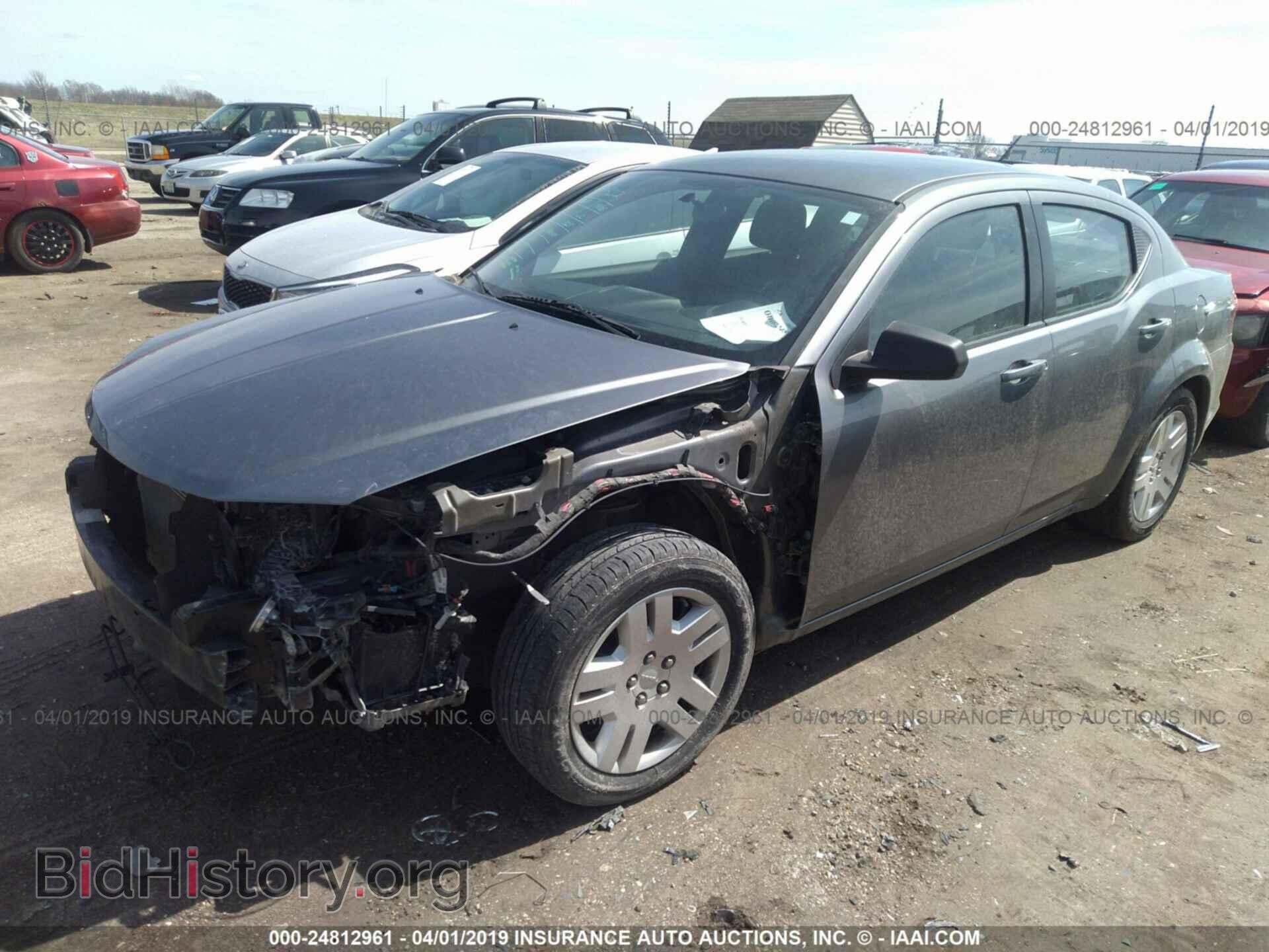 2013 DODGE AVENGER - VIN: 1C3CDZAB3DN632252 - Фото 2