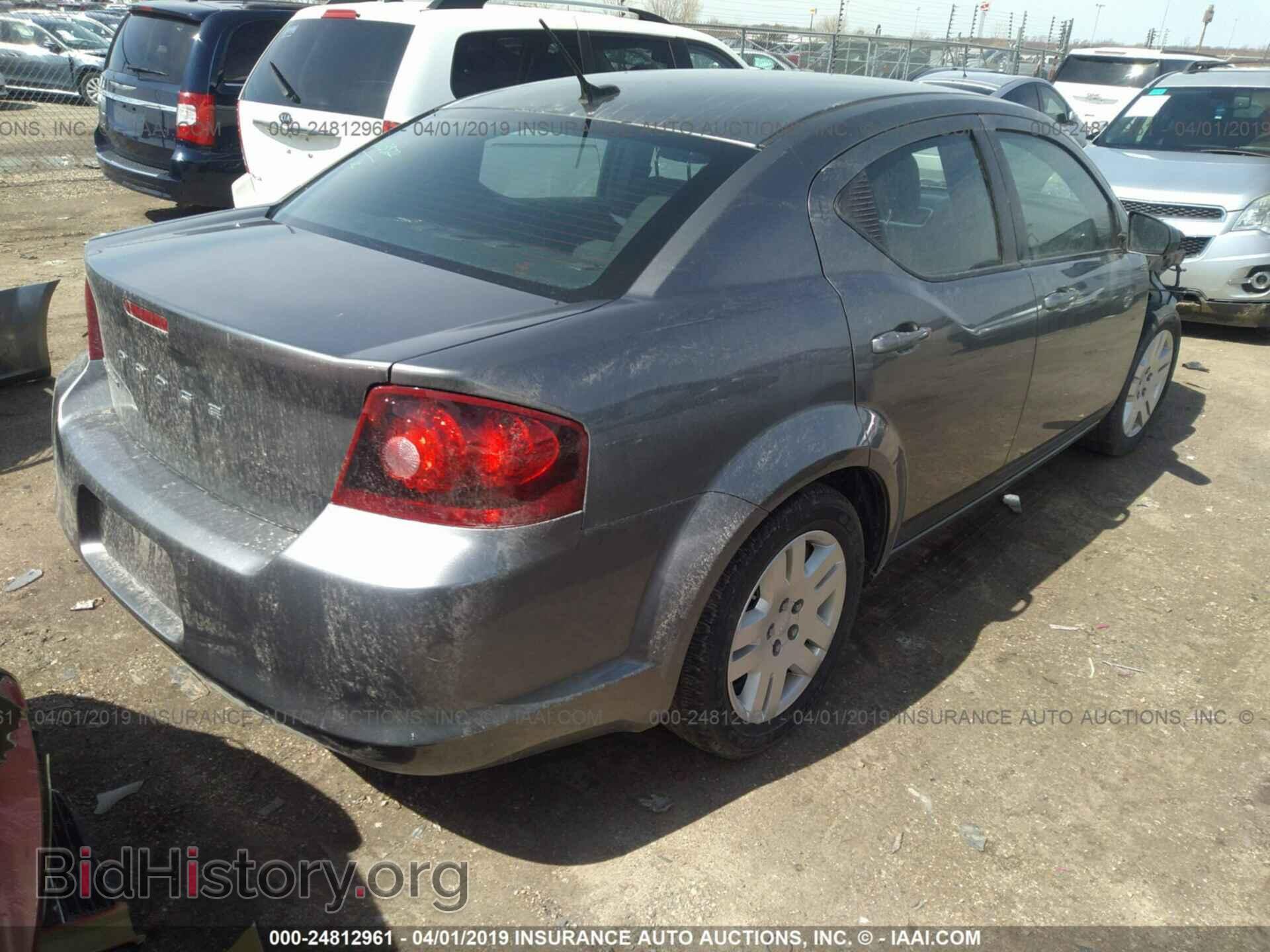 2013 DODGE AVENGER - VIN: 1C3CDZAB3DN632252 - Фото 4