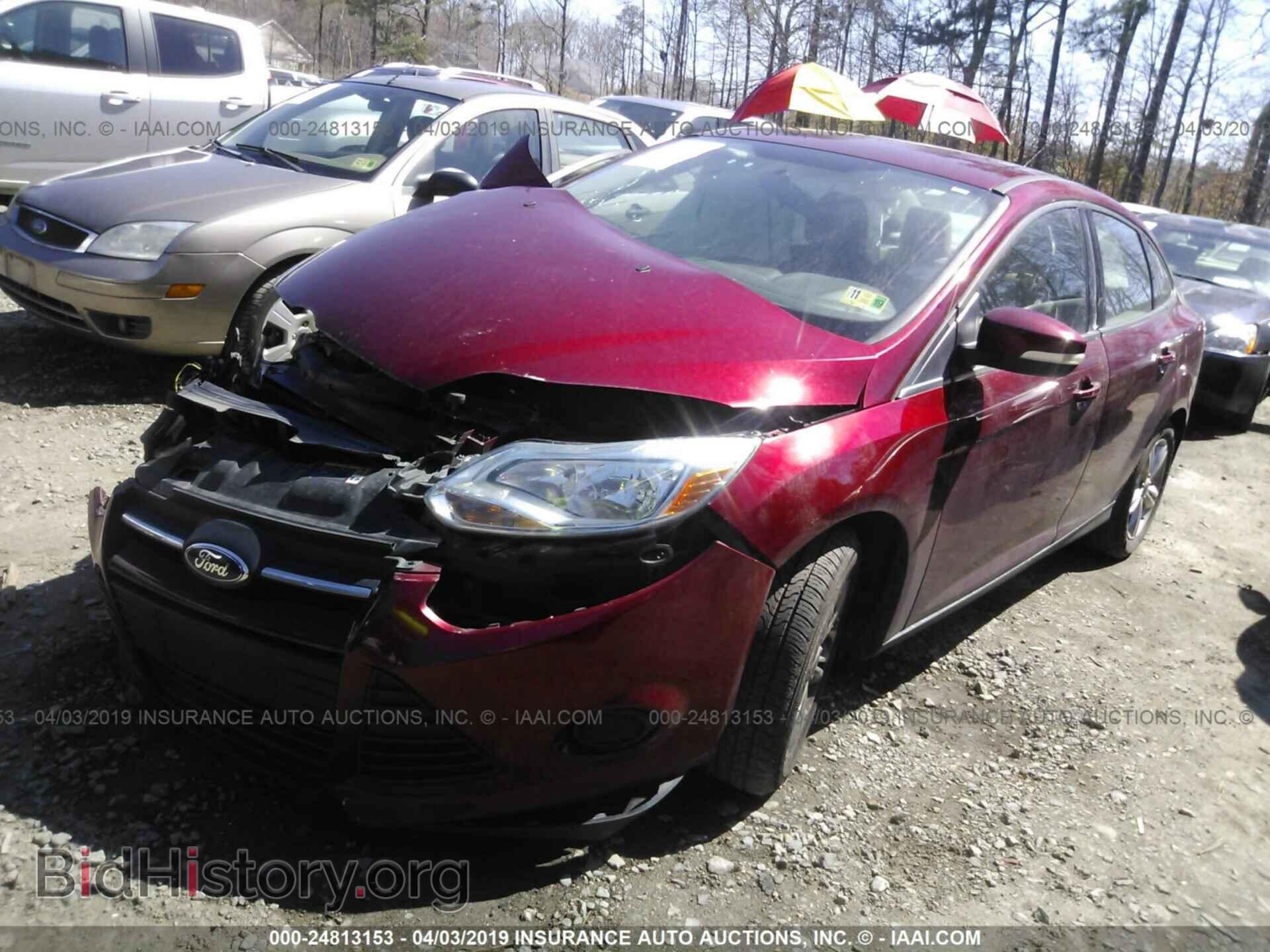 2013 FORD FOCUS - VIN: 1FADP3F2XDL369191 - Фото 2