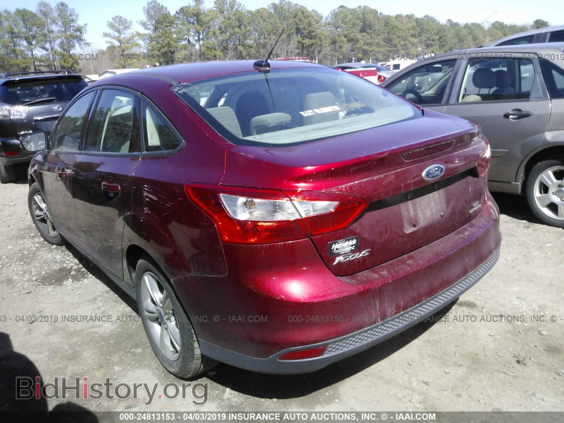2013 FORD FOCUS - VIN: 1FADP3F2XDL369191 - Фото 3