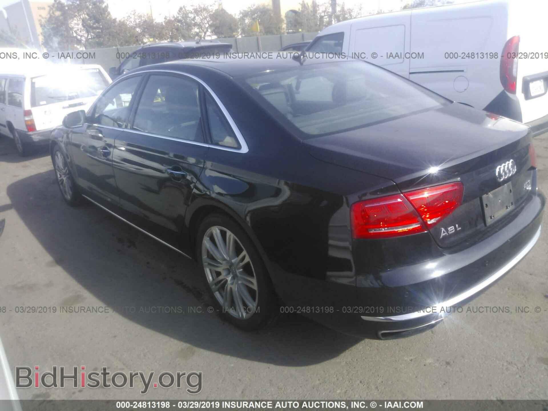 2014 AUDI A8 - VIN: WAUR2AFD0EN004316 - Фото 3