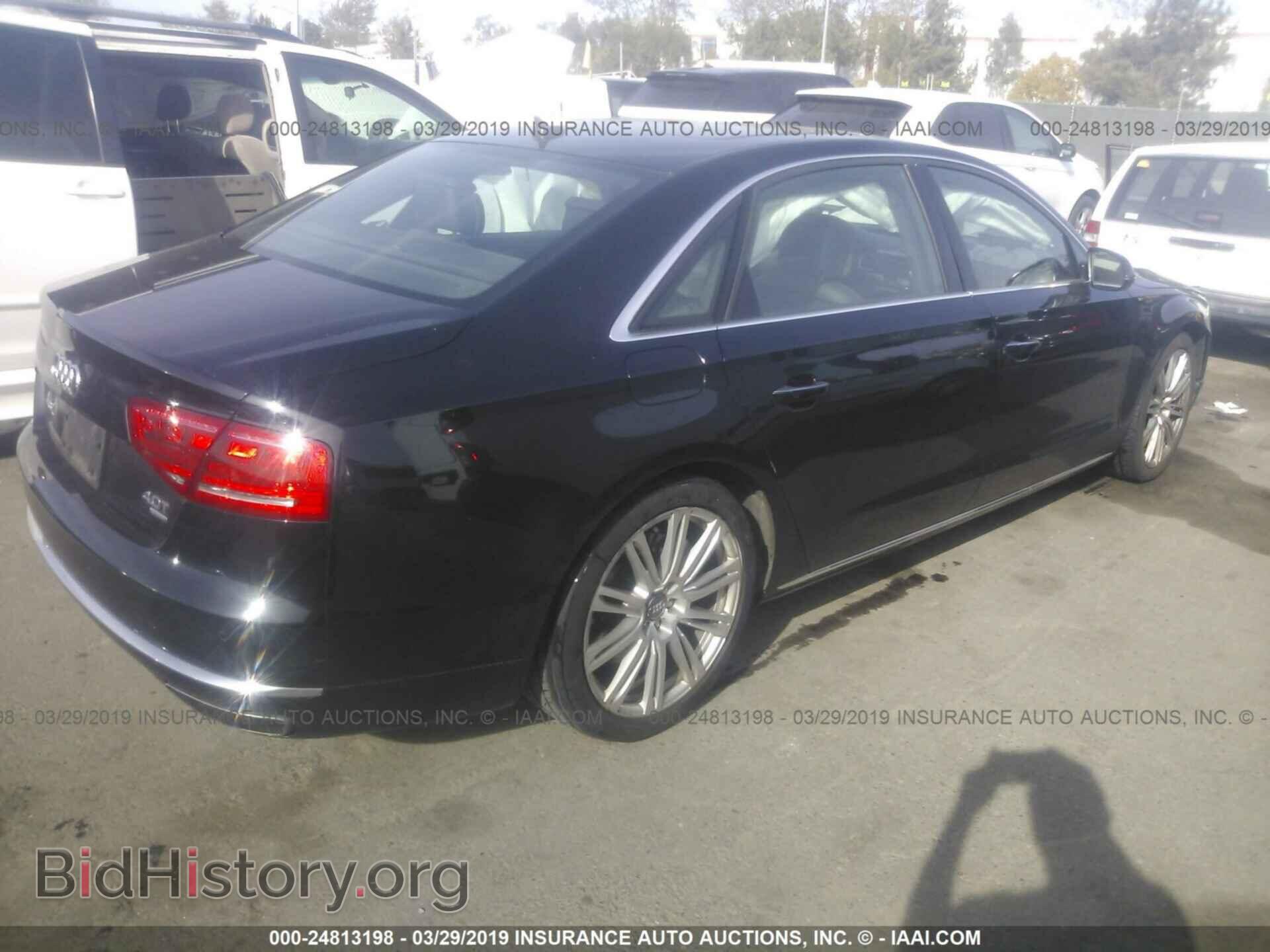 2014 AUDI A8 - VIN: WAUR2AFD0EN004316 - Фото 4