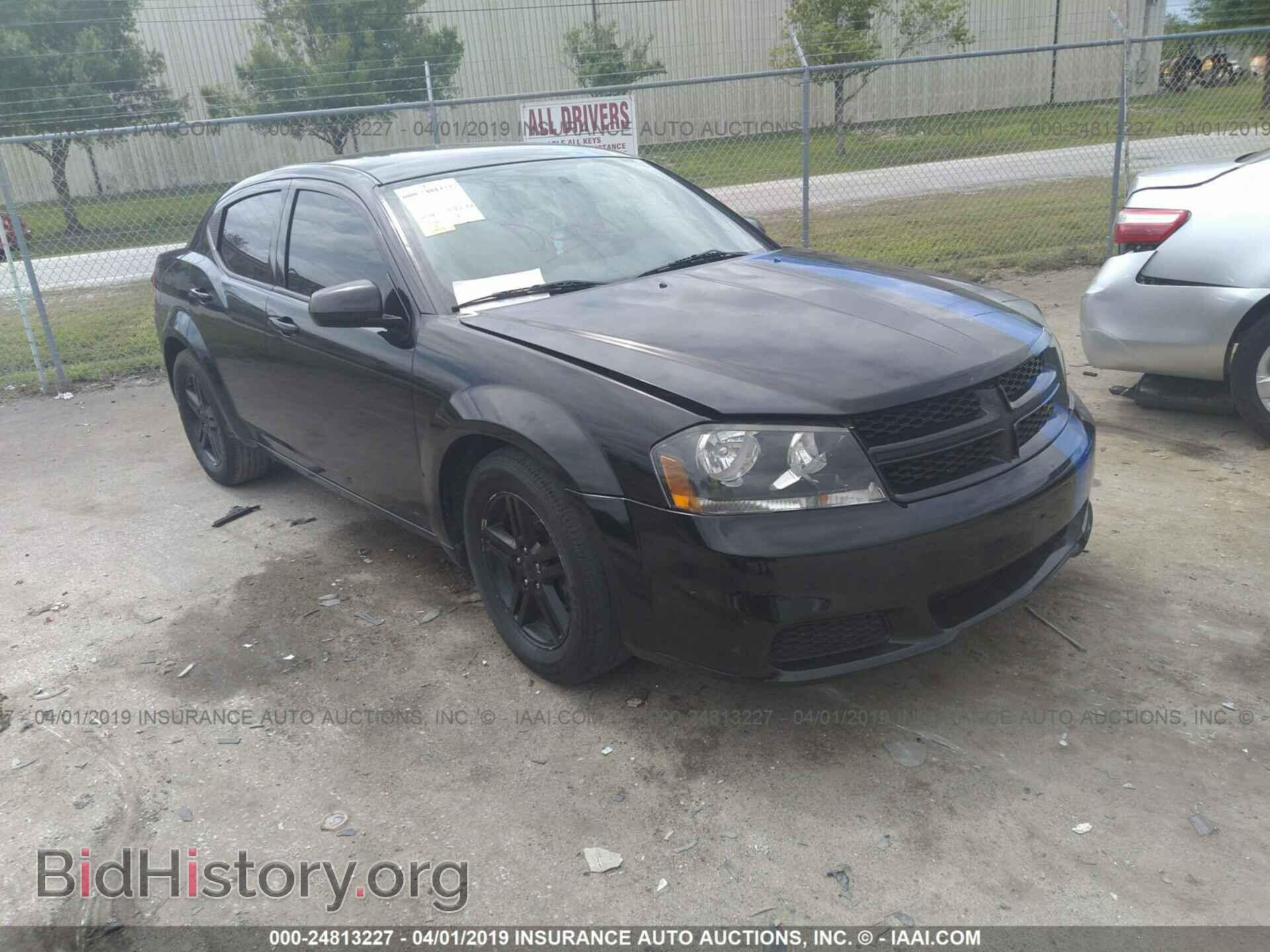 Фотография 1C3CDZCB6CN311818 - DODGE AVENGER 2012
