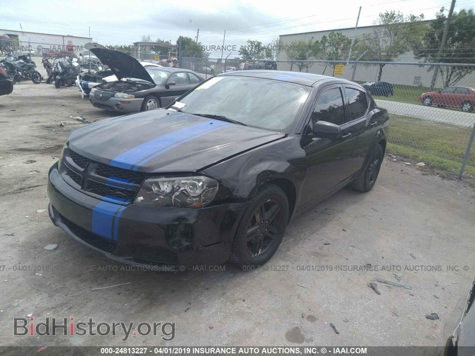 2012 DODGE AVENGER - VIN: 1C3CDZCB6CN311818 - Фото 2