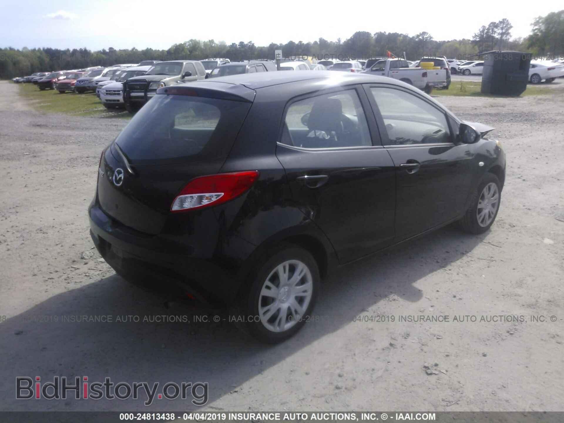 2011 MAZDA MAZDA2 - VIN: JM1DE1HY2B0129685 - Фото 4