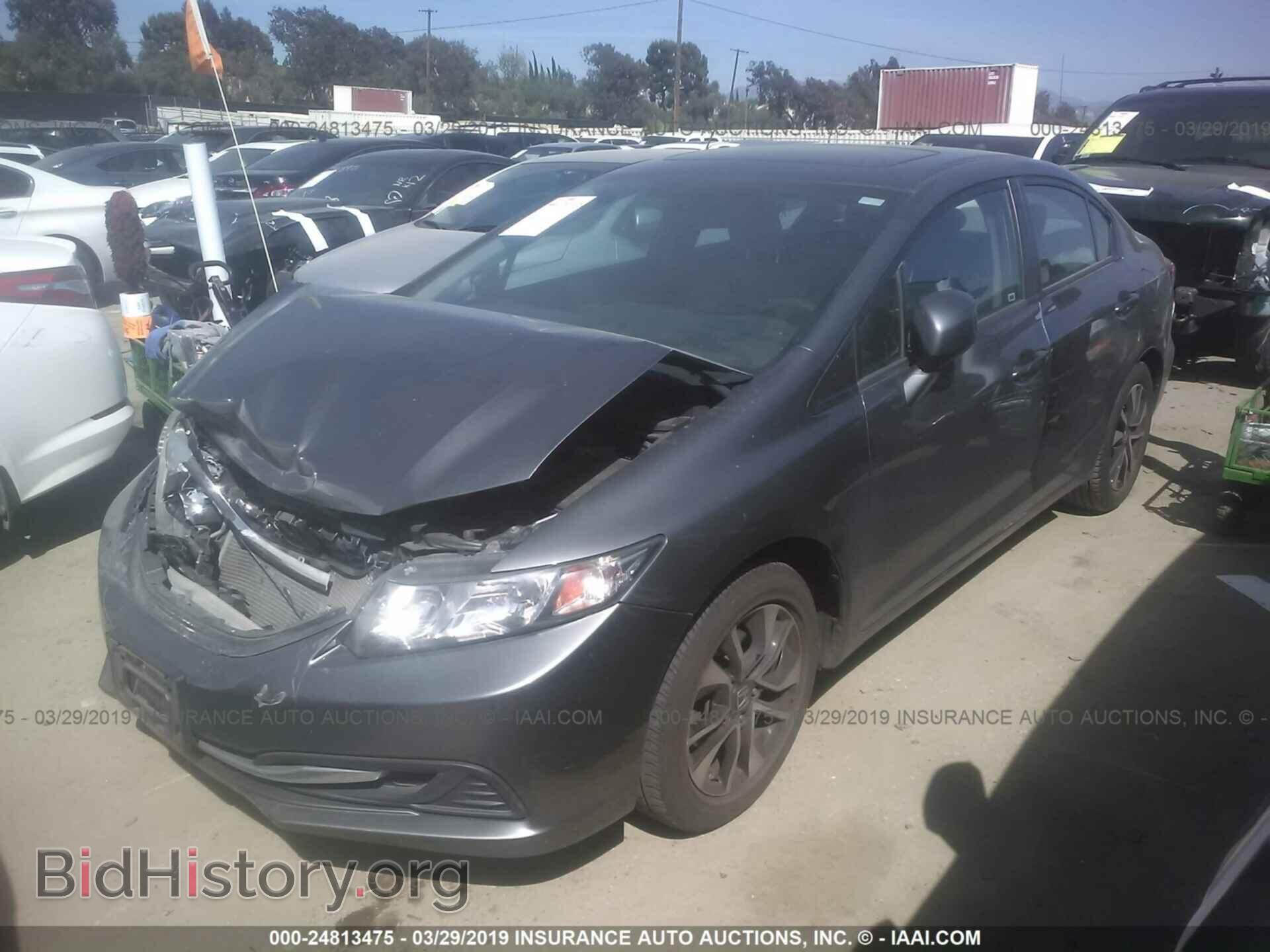 2013 HONDA CIVIC - VIN: 19XFB2F86DE275432 - Фото 2